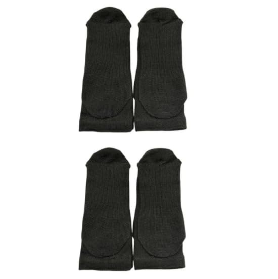 Men's Odor-Neutralizing Crew Socks with Deocell Fiber Technology, Size XL, Made in Japan, 2 Pairs