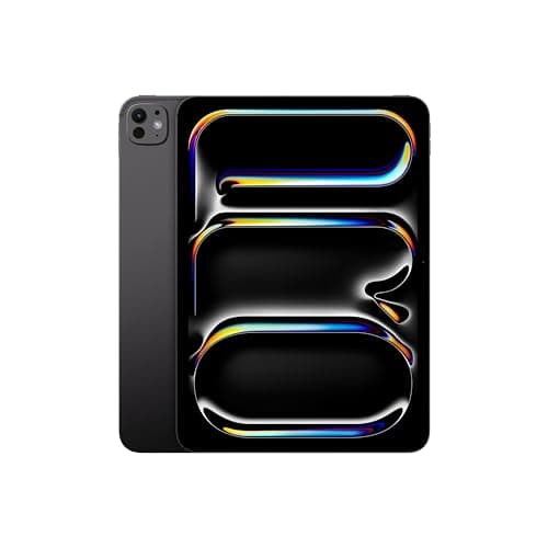 Apple iPad Pro 11-Inch (M4): Built for Apple Intelligence, Ultra Retina XDR Display - Nano-Texture Glass, 2TB, 12MP Front/Back Camera, LiDAR Scanner, Wi-Fi 6E, Face ID — Space Black