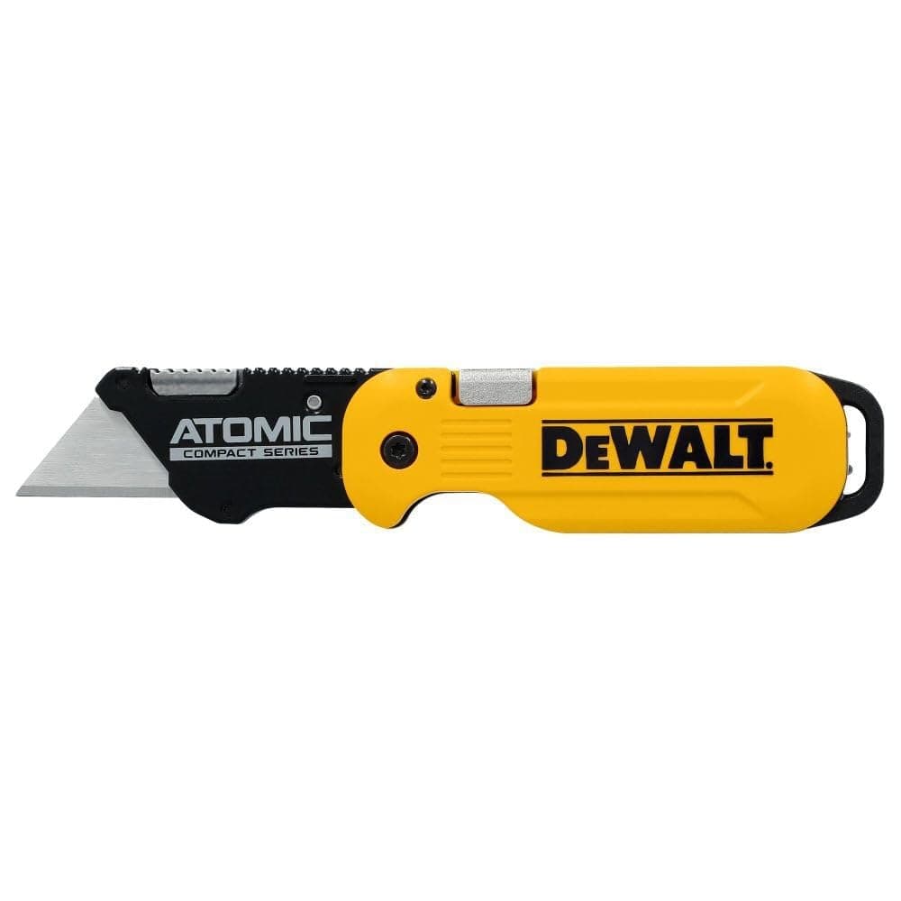 Dewalt Atomic Compact Series Push And Flip Folding Utility Knife