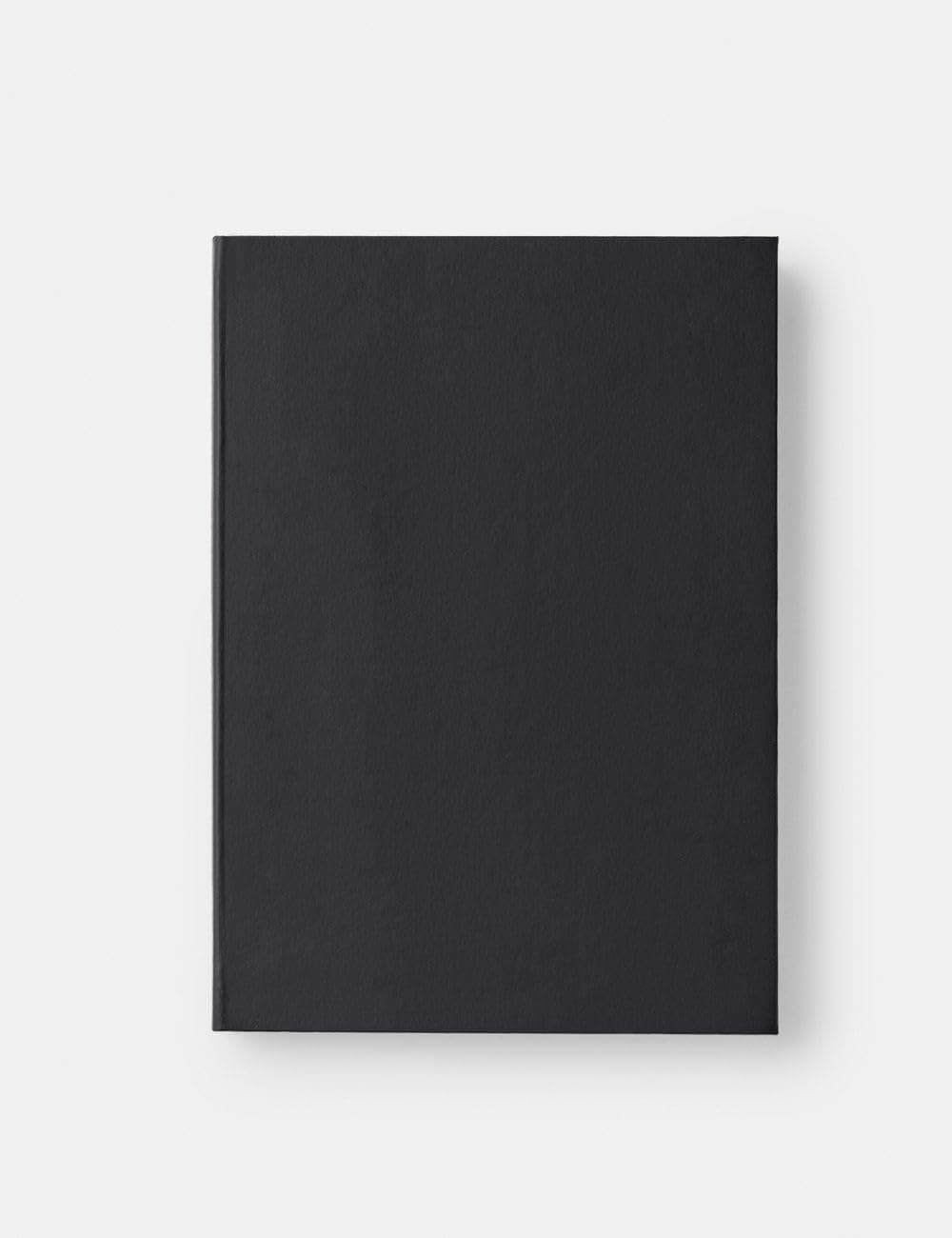 Nero Oriente Midsized Blank Notebook