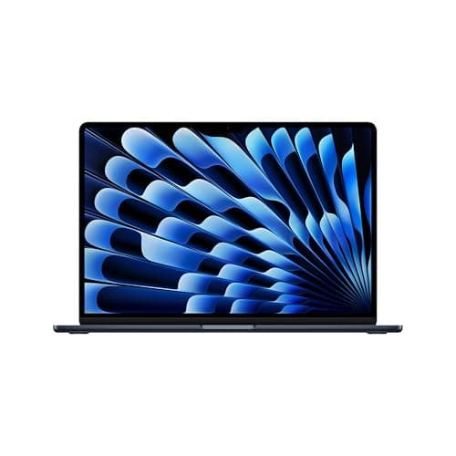 Apple 2025 MacBook Air 15-inch Laptop with M4 chip: Built for Apple Intelligence, 15.3" Liquid Retina Display, 16GB Unified Memory, 256GB SSD Storage, 12MP Center Stage Camera, Touch ID, Midnight