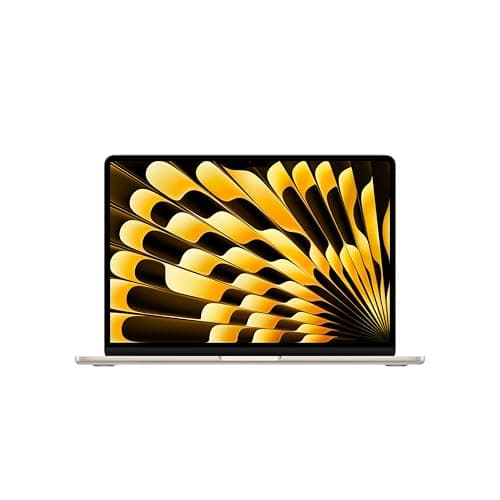 Apple 2026 MacBook Air 13-inch Laptop with M5 chip: Built for AI, 13.6-inch Liquid Retina Display, 16GB Unified Memory, 1TB SSD, 12MP Center Stage Camera, Touch ID, Wi-Fi 7; Starlight