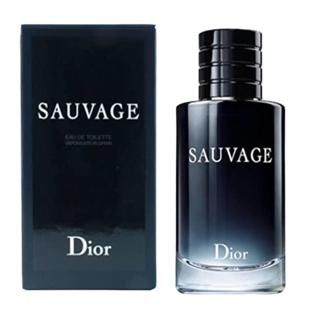 Dior Sauvage Eau de Toilette Splash Mini for Men, 0.34 Ounce / 10ml