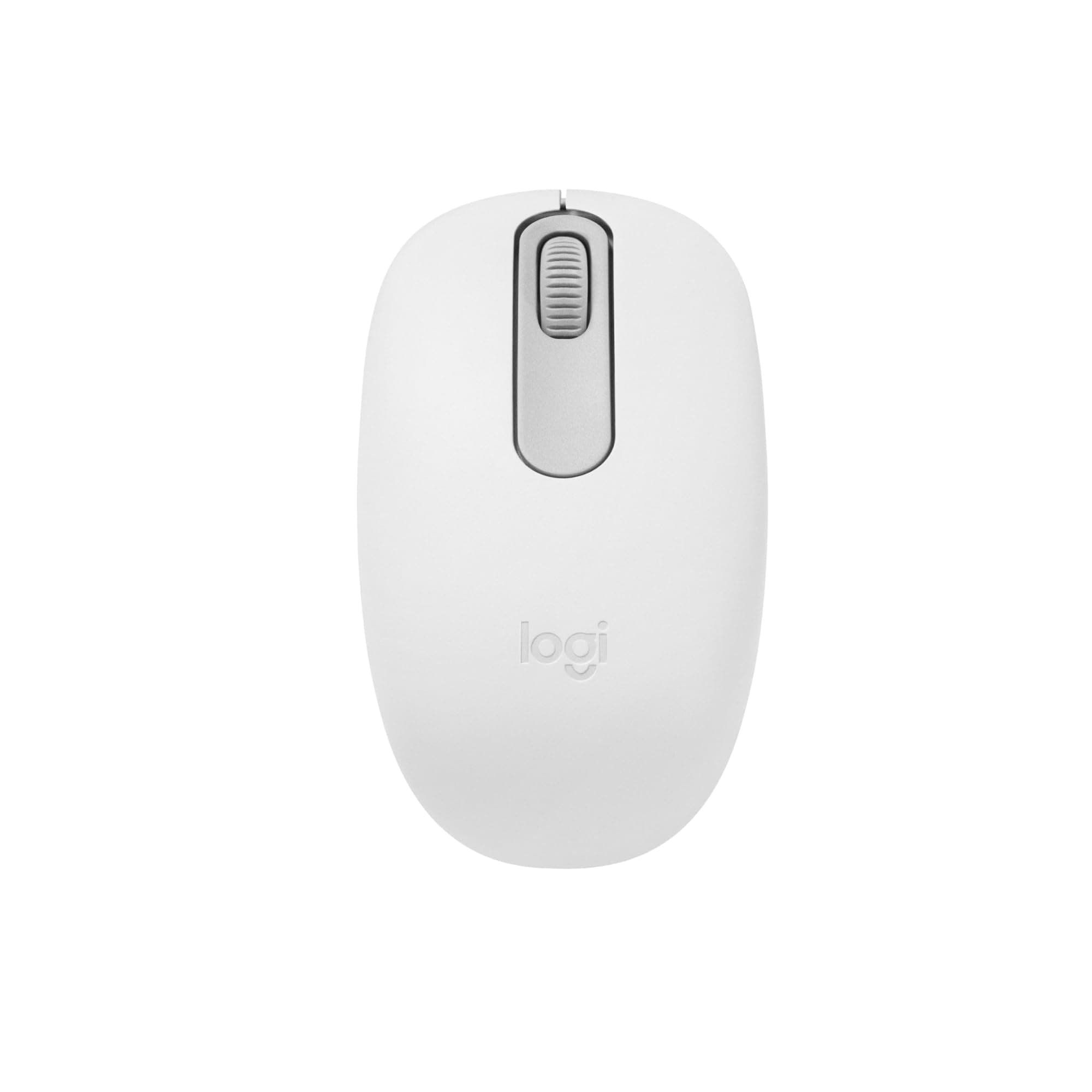 Logitech M196 Bluetooth Wireless Mouse,Compact and Portable Mouse for Laptops,Tablets and More,12-Month Battery,Smooth Tracking,Compatible with PC and Mac, Windows and macOS - Off White, Pack of 4