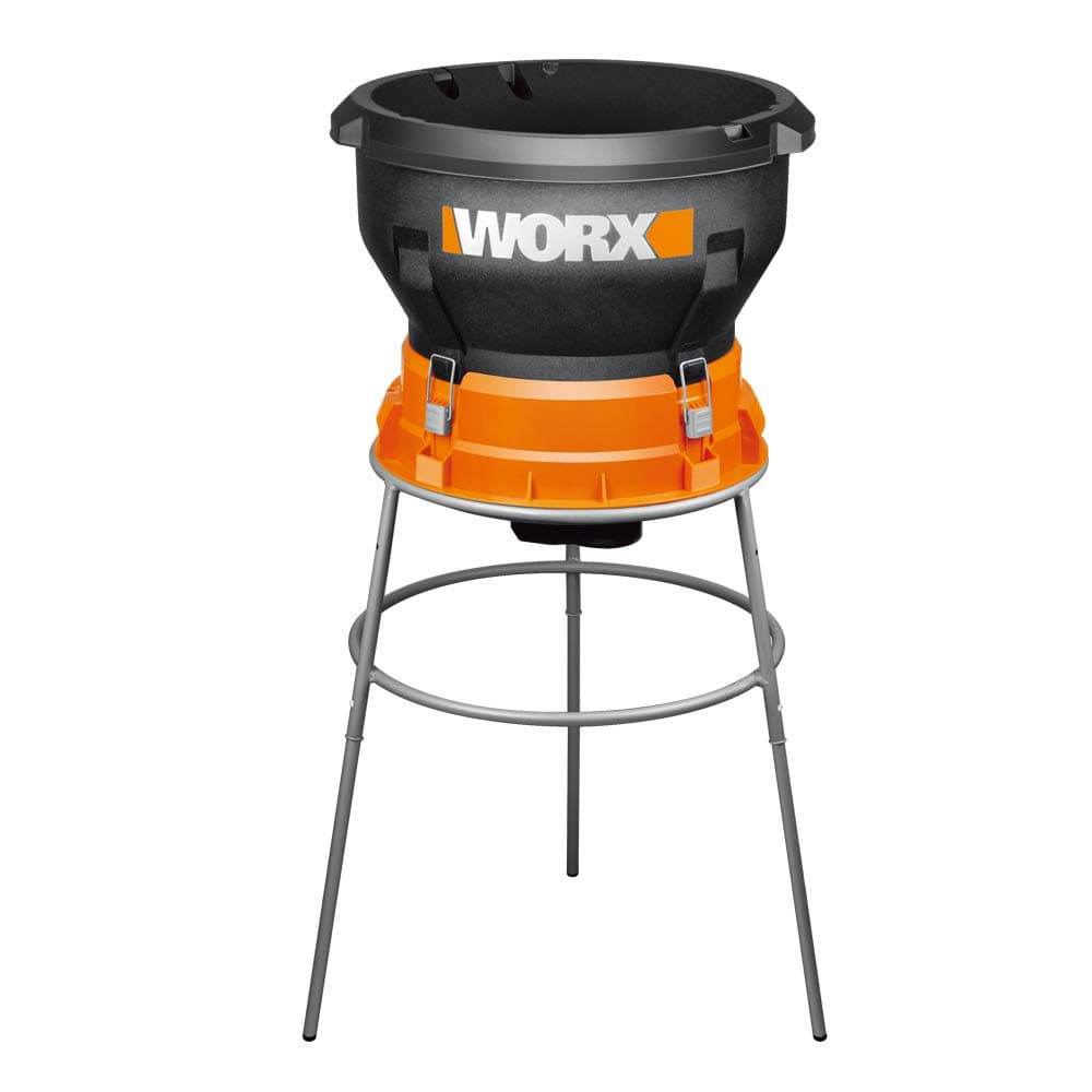 WORX 13 Amp Electric Leaf Mulcher for Yard Leaf & Waste Shredding, WG430 | 11:1 Mulch Ratio, 53 Gallons/Min Fast Processing, Foldable Design, Corded