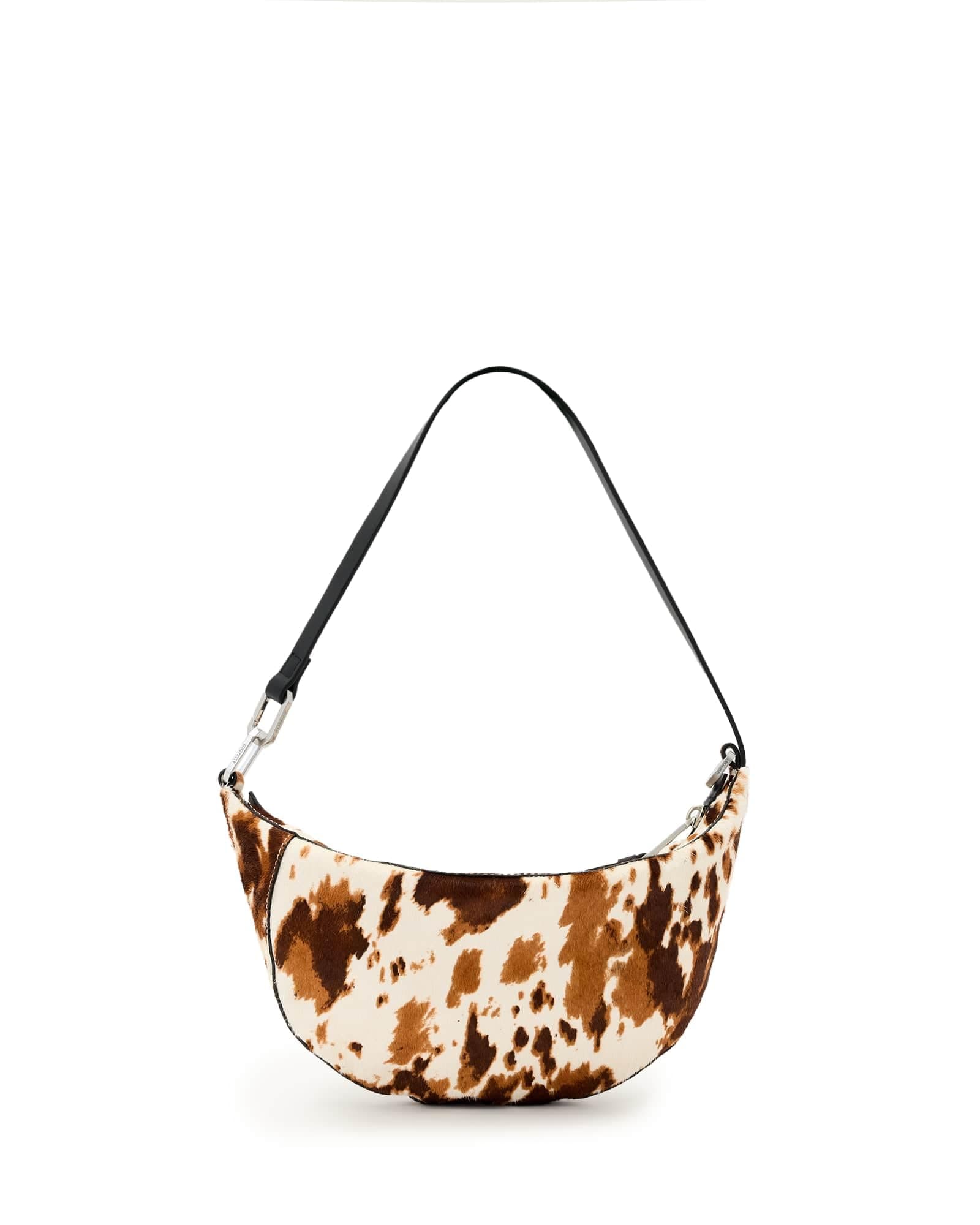 AllSaints Luna Micro Cow Bag Cow Print One Size