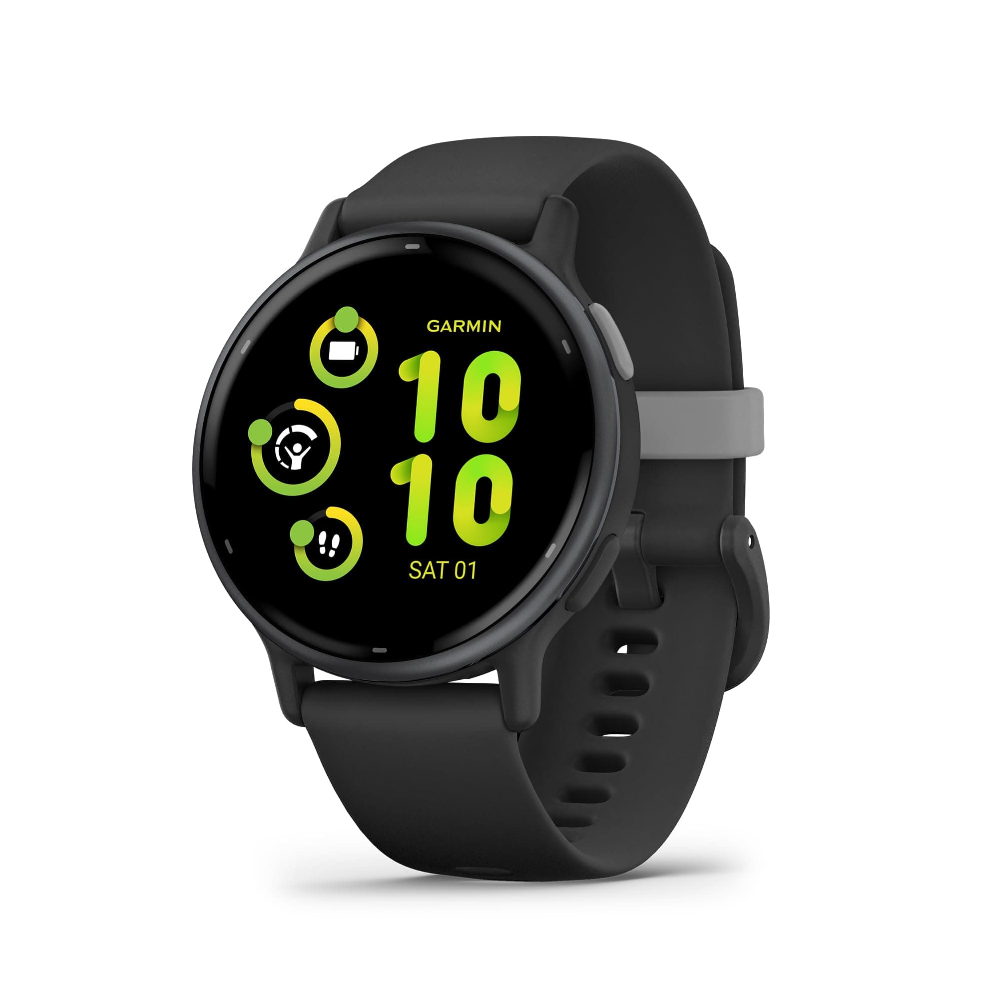 Garmin vívoactive® 5, Health & Fitness GPS Smartwatch, 42mm, Black | 24/7 Health Monitoring, Built-In Sports Apps, Sleep Coach, Body Battery™ Energy Monitoring, Workout Benefit & Recovery Time