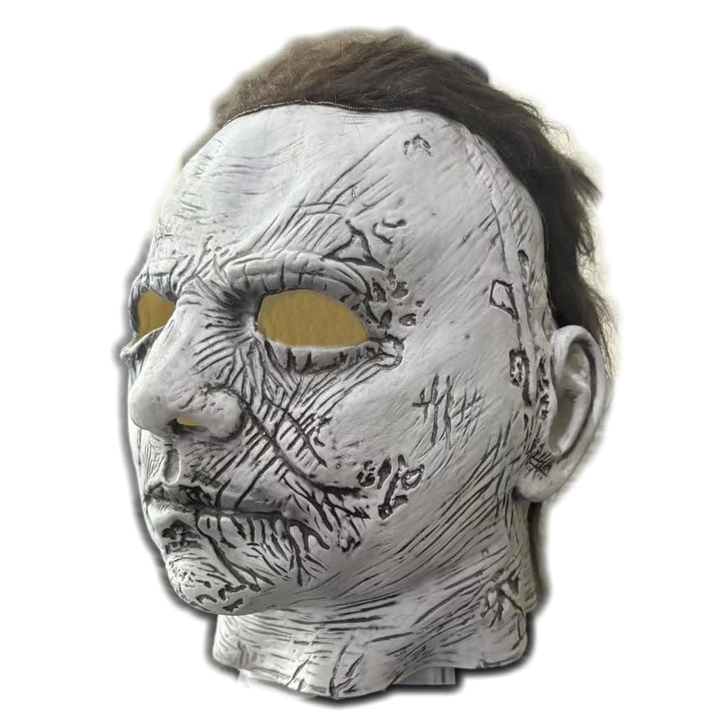 WJGHRH Michael Mask Halloween Horror Masquerade Cosplay Party Mask (Style 8)