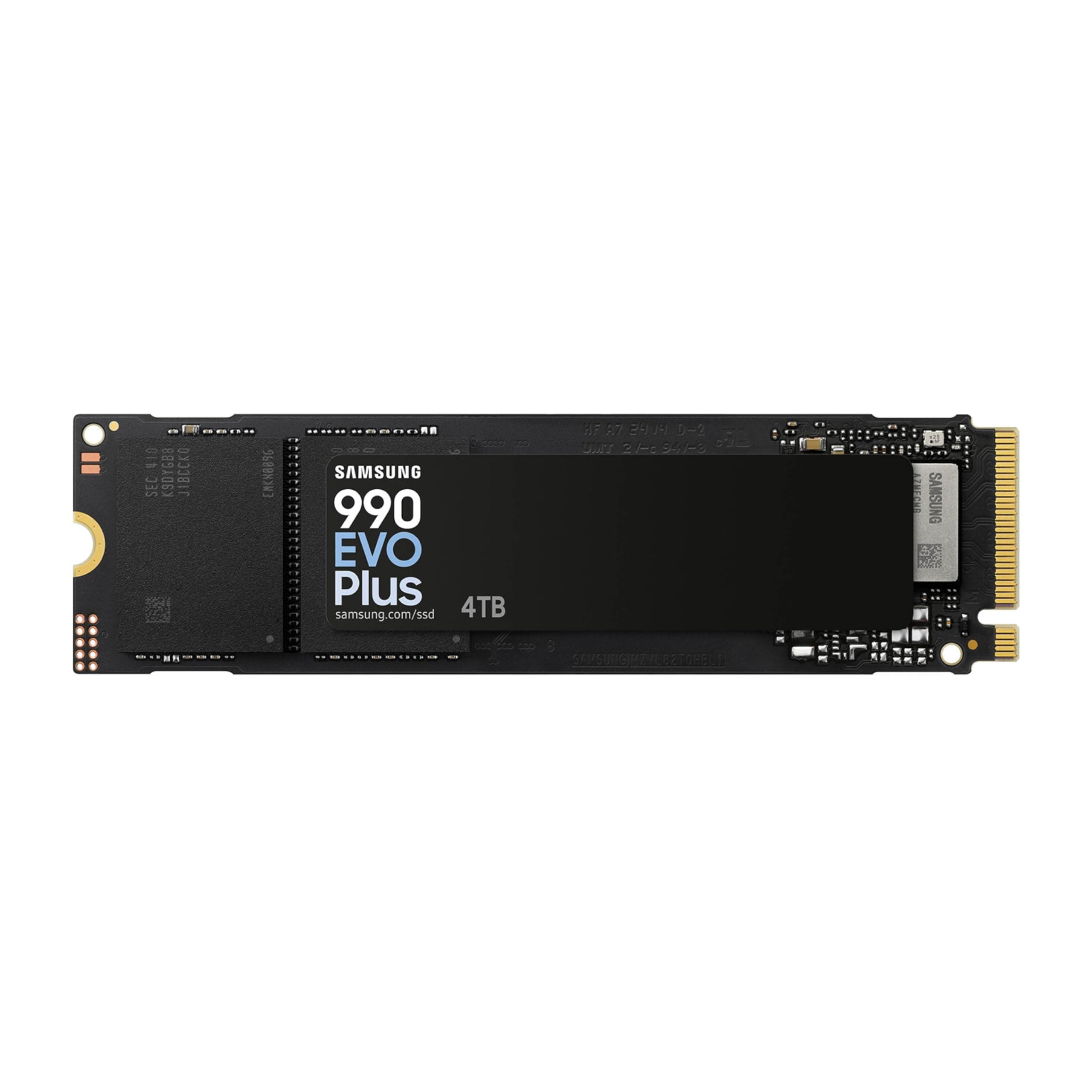 Samsung SSD 990 EVO Plus 4TB, PCIe Gen 4x4 | 5x2 M.2 2280, Up to 7,250 MB/s | NVMe Internal Solid State Drive, Upgrade Storage for PC/Laptops, HMB Technology & Intelligent Turbowrite 2.0 (MZ-V9S4T0B/AM)