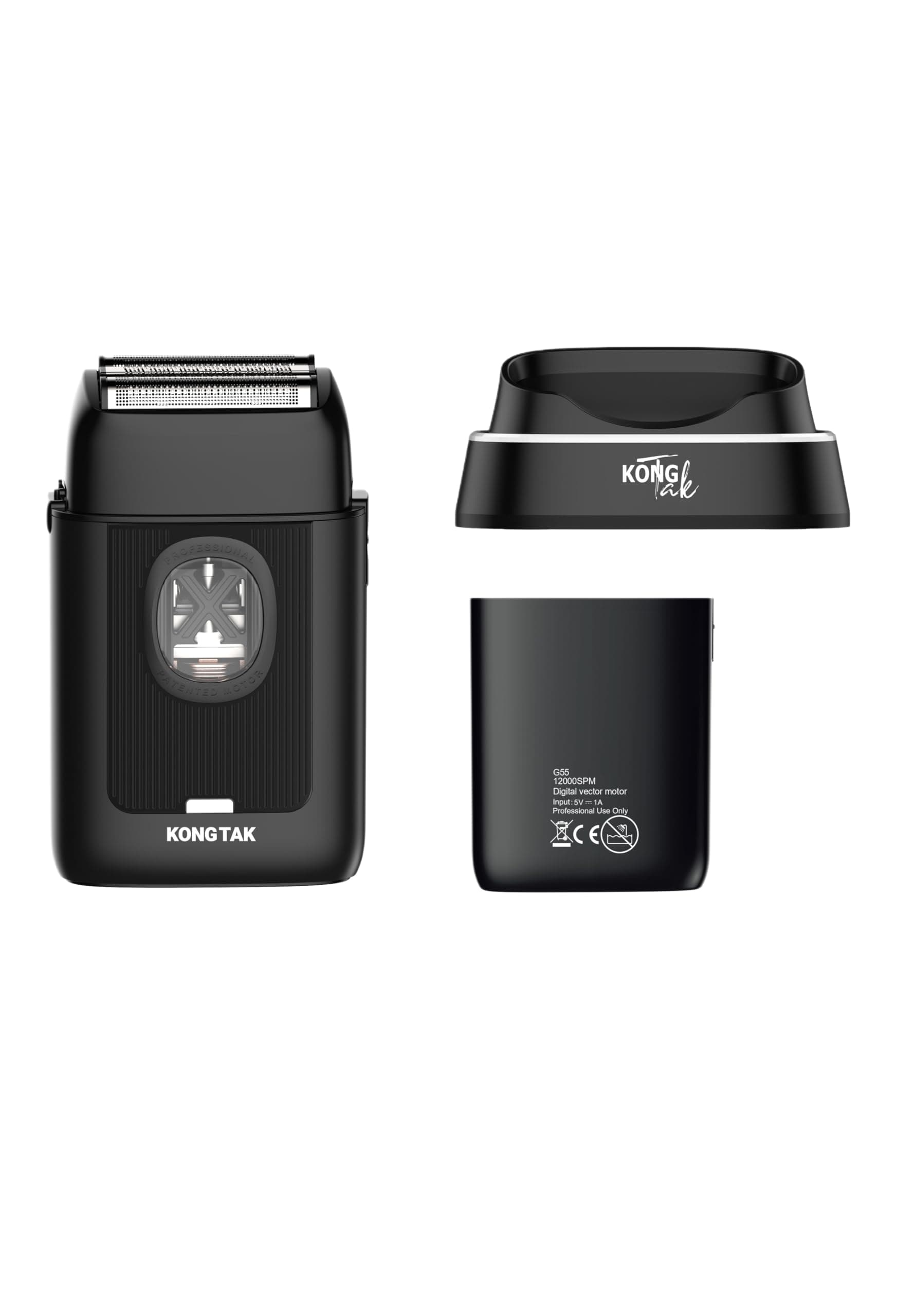 KONG TAK G55 Professional Shaver with Digital Vector Motor UP to 12,000 SPM