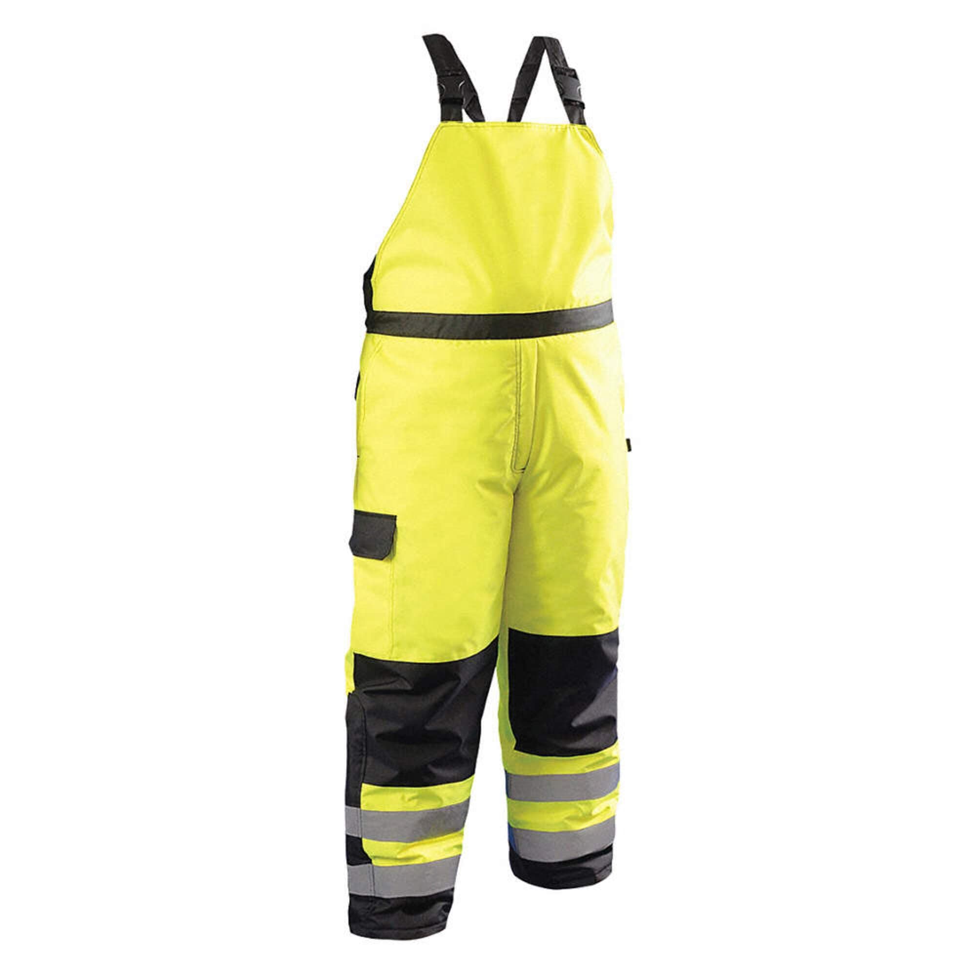 CLASS E WATERPROOF WINTER BIB YEL M