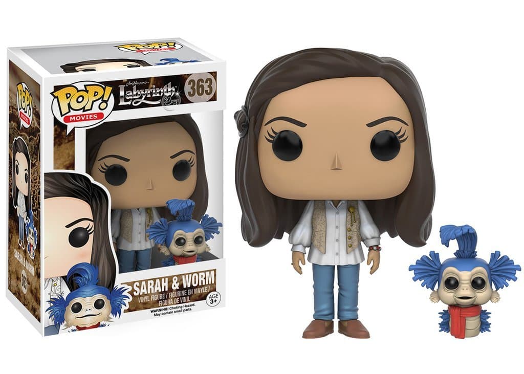 Funko POP Movies: Labyrinth - Sara and Worm Action Figure
