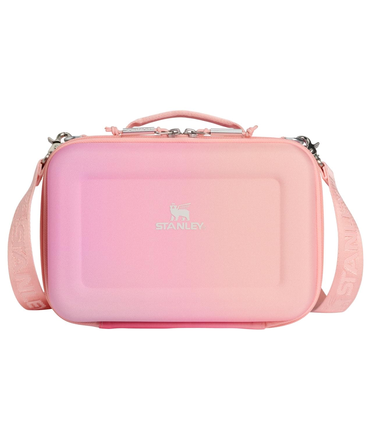 STANLEY ALL Day Lunch Box, 4.2 qt, Sunset Spiral | Stylish and Compact Insulated Lunch Bag | Durable and Crush Resistant | Removable, Adjustable Shoulder Strap | BPA-Free