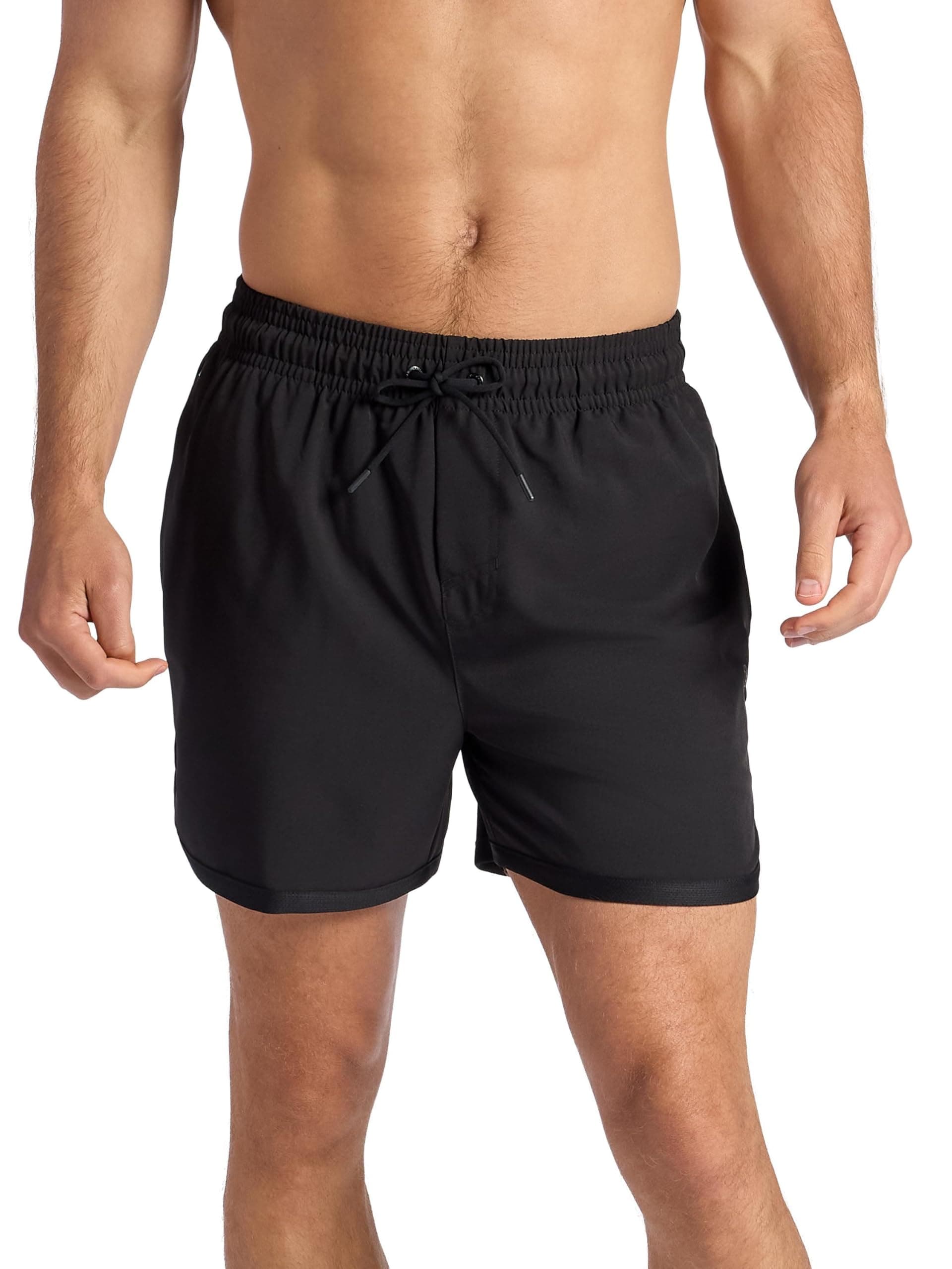 Gaiam Men's Lunge 5” Short, Standard Fit, Stretch Lightweight Material, Moisture-Wicking