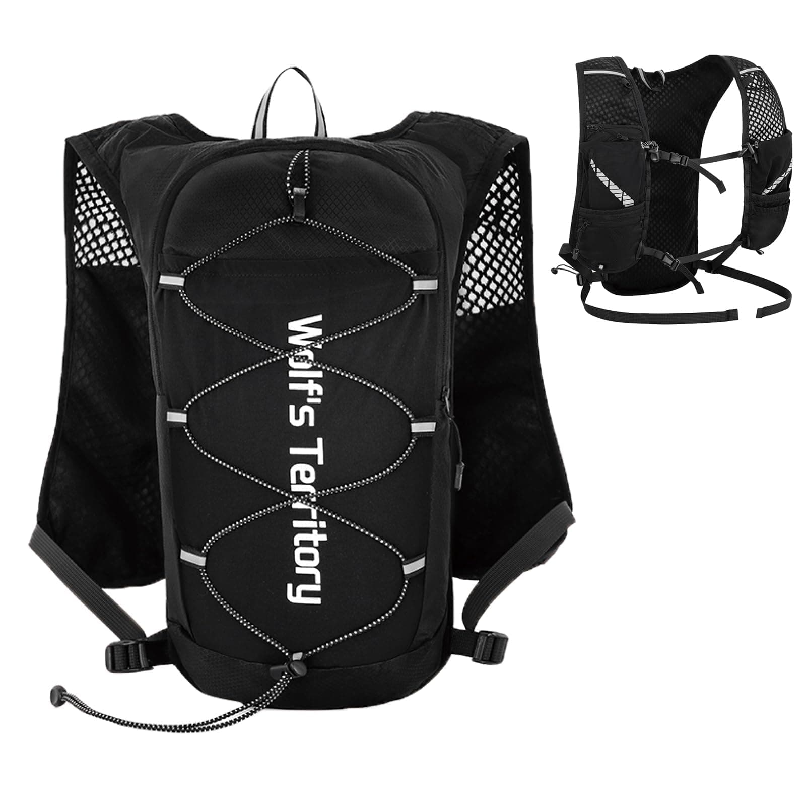 TRIWONDER Hydration Vest Running Backpack for Men & Women, Water Pack for Hiking, Camping, Climbing & Cycling, Lightweight Daypack
