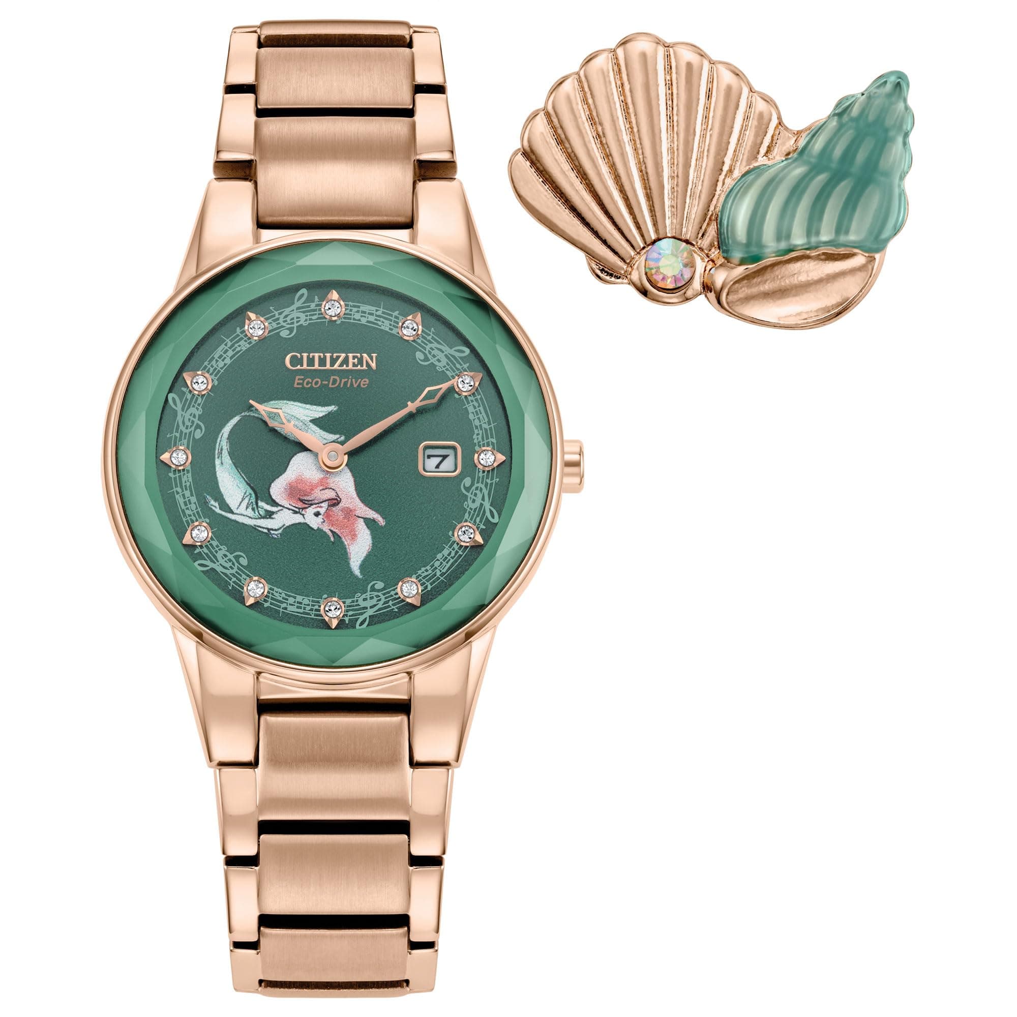 CITIZEN Ladies' Eco-Drive Ariel 30mm Stainless Steel GA1073-63W