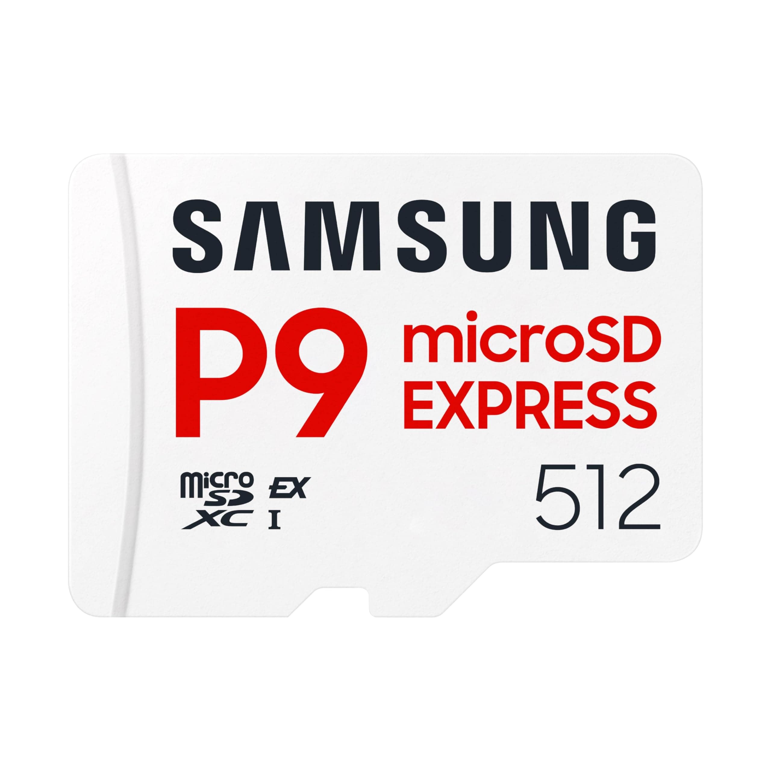 Samsung P9 Express microSDXC Express Memory Card 512GB | microSD for Nintendo-Switch™ 2 (MB MK512T/AM)