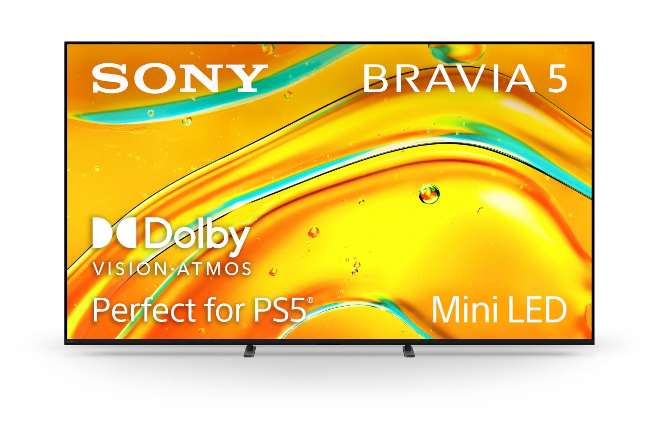 Sony 85 Inch BRAVIA 5 Mini LED 4K HDR Smart Google TV (K-85XR50) | XR Processor with AI Technology, Dolby Vision/Atmos, XR Backlight Master Drive, 120Hz Refresh Rate, 4K movie credits included