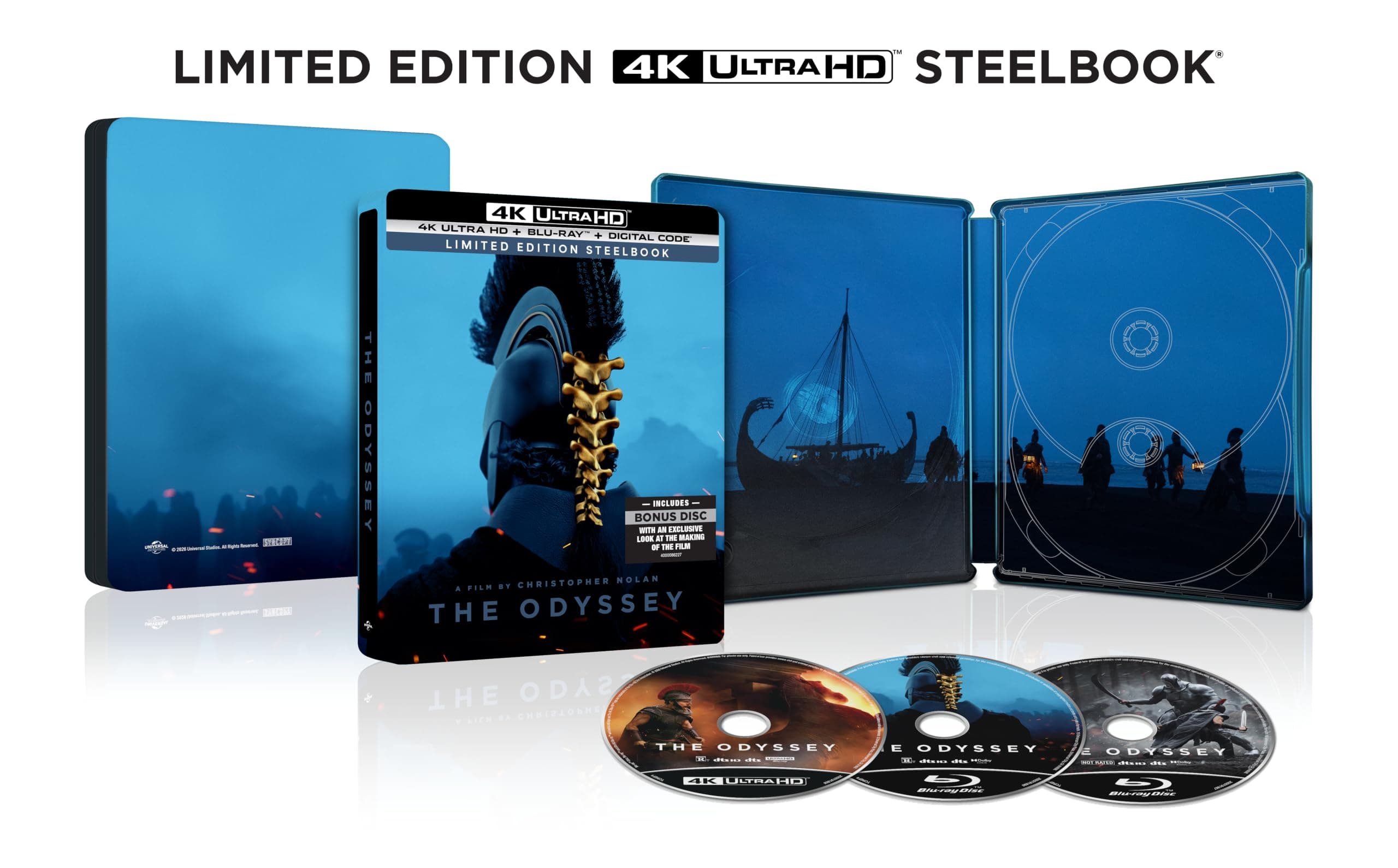 The Odyssey (Limited Edition 4K Ultra HD Steelbook)