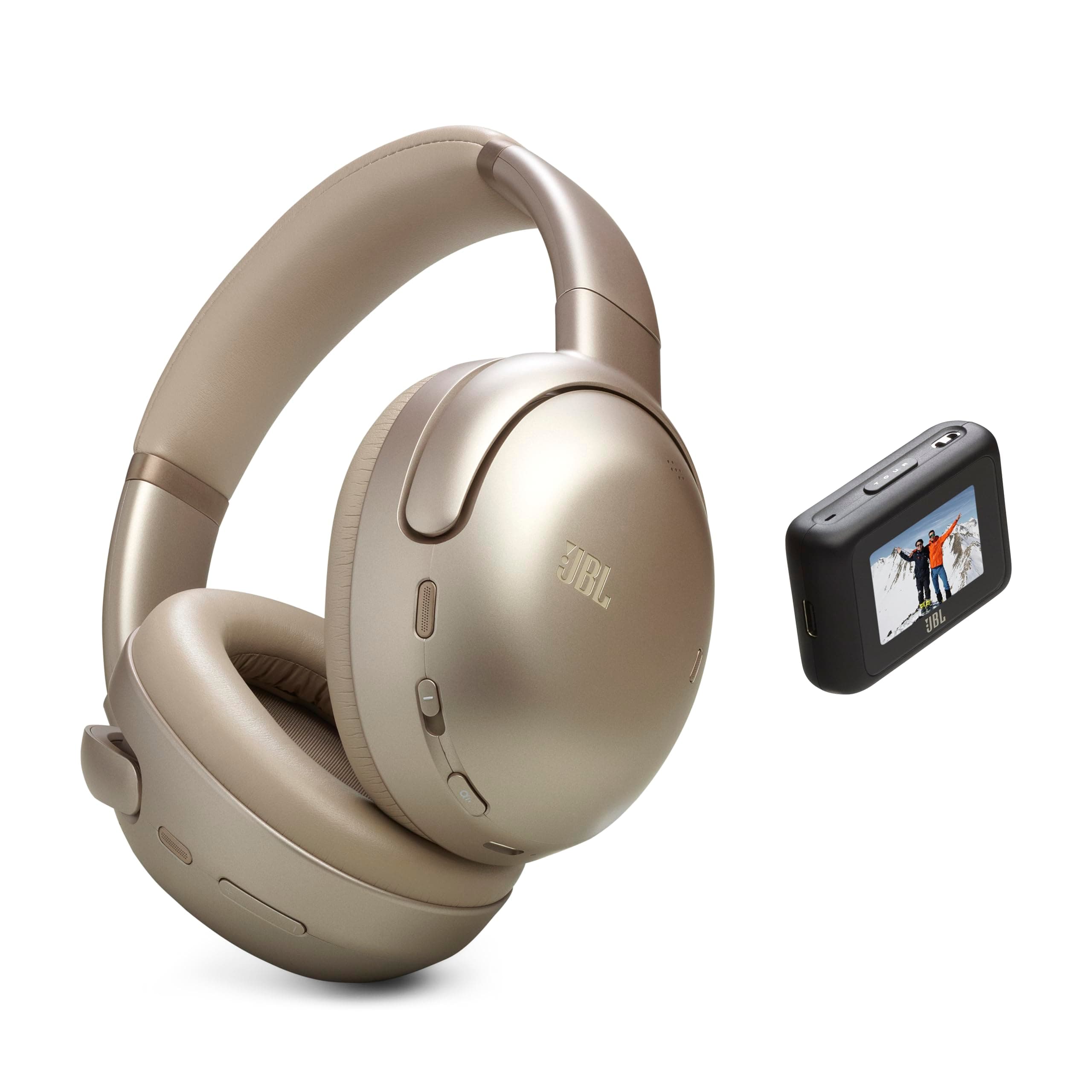 JBL Tour One M3 Smart Tx - Noise Cancelling Headphones - Mocha | JBL Smart Tx Connect to any audio source, Hi-Res Audio with legendary JBL Pro Sound, 8-Mic True Adaptive Noise Cancelling