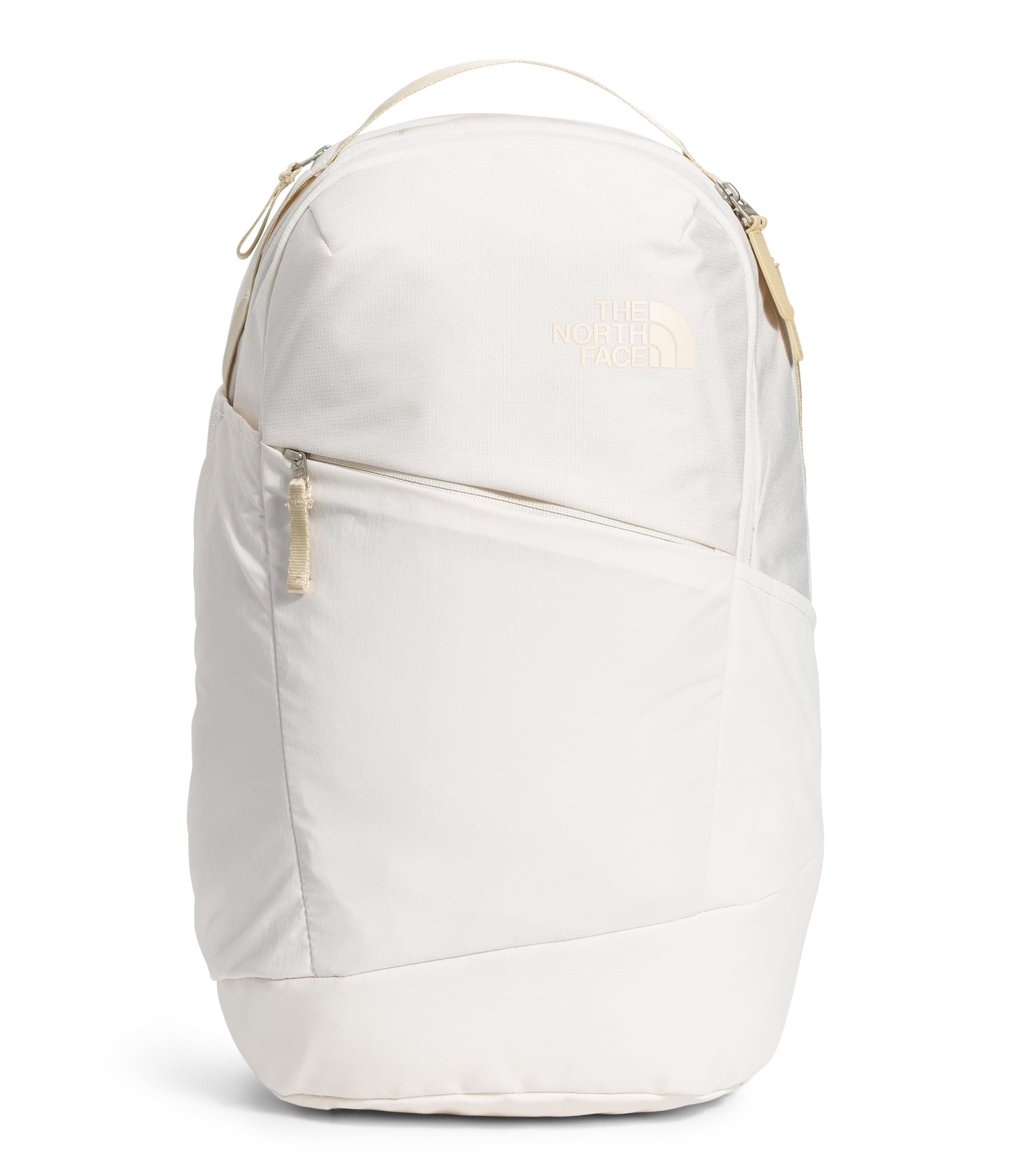 The North Face Women's Isabella 3.0 Backpack, Grdnia Wht Dk Ht/Grvl-NPF, OS | Everyday Travel Bag, 16" Laptop Sleeve, Water-Repellent, Women-Specific Fit