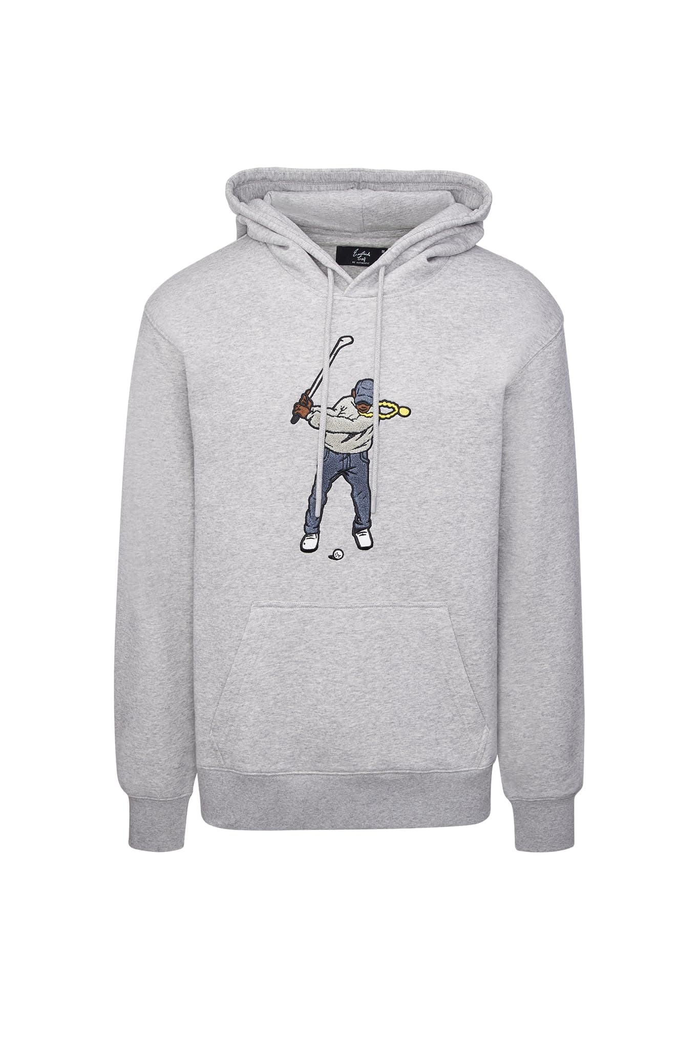 Eastside Golf Men's Core Fleece Swingman Logo Hoodie With Cotton-blend Fabric, Embroidered Pullover and Classic-fit Warm Layer