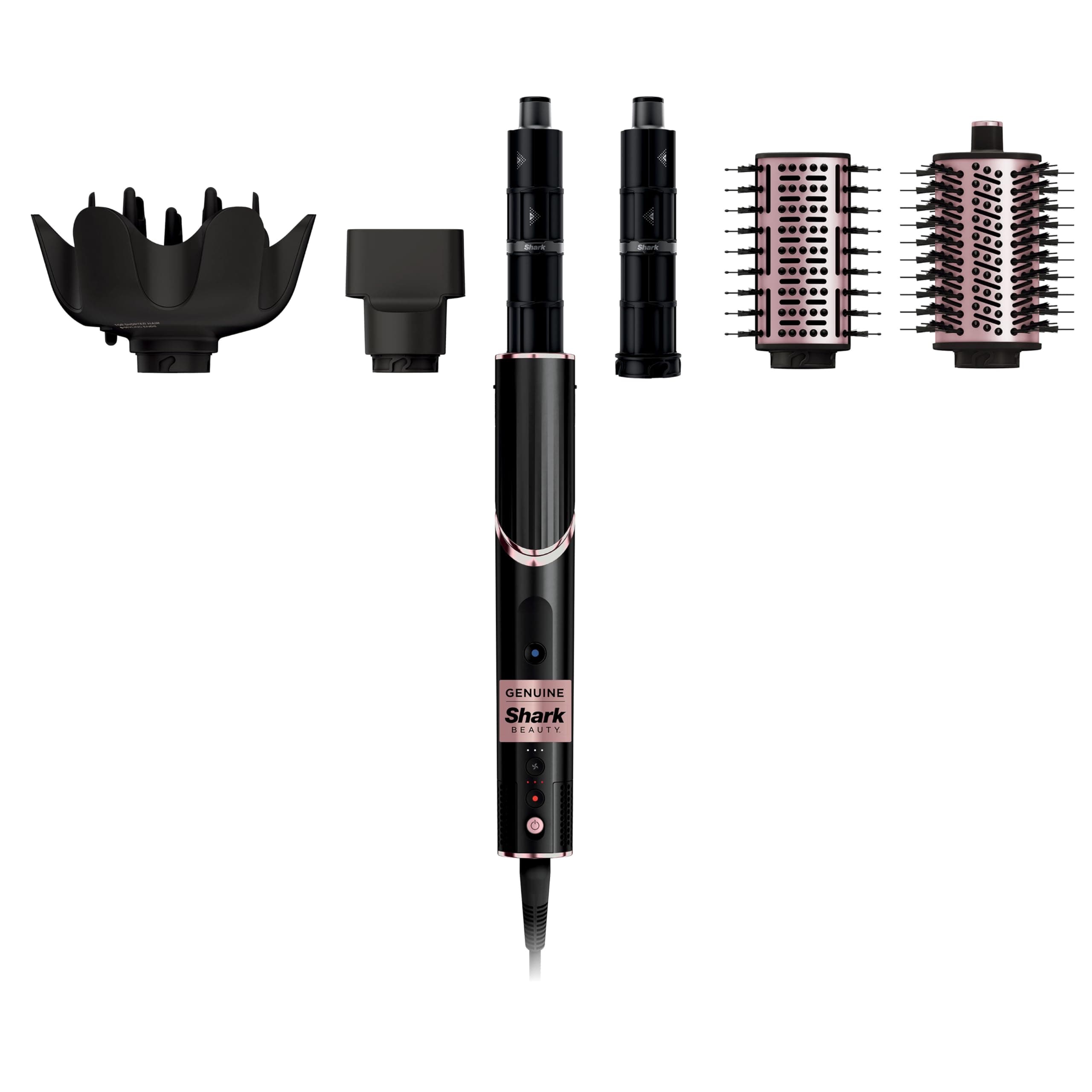 Shark FlexStyle, Air Multi-Styler & Drying System, Coanda, Black, HD440BK | No Heat Damage, One Twist Between Dryer & Styler, 4 Heat/3 Airflow Settings, Cool Shot