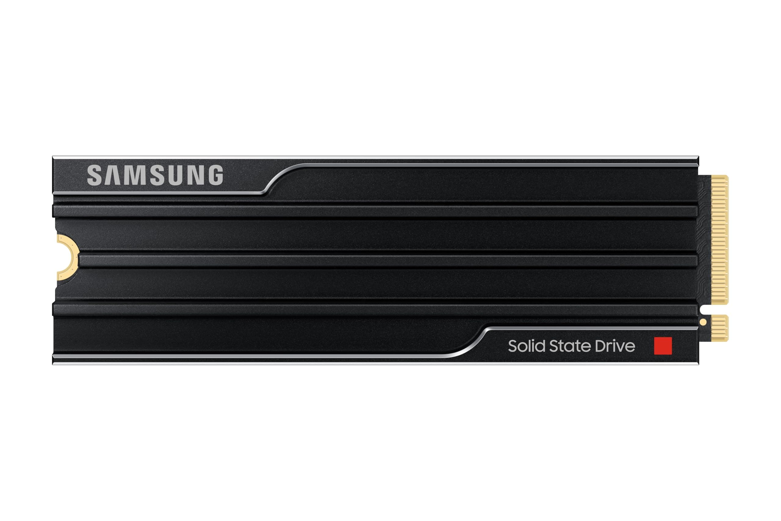 Samsung SSD 9100 PRO w/Heatsink 2TB, PCIe 5.0x4 M.2 2280, Up to 14,700MB/s | NVMe Internal Solid State Hard Drive best for AI Computing, Gaming, and Heavy Duty Workstations (MZ-VAP2T0CW)