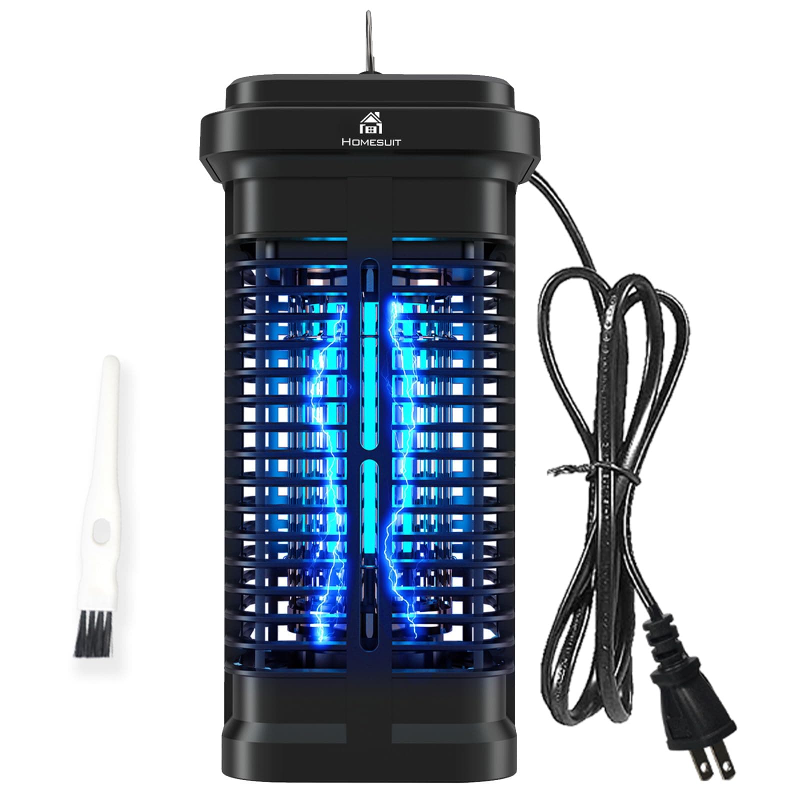 Homesuit Bug Zapper Outdoor 20W, 4000V Electric Mosquito Zapper with Switch | Bug Zappers Waterproof, Electronic Mosquito Killer, Mosquito Trap with Long Power Cord for Home Backyard Patio