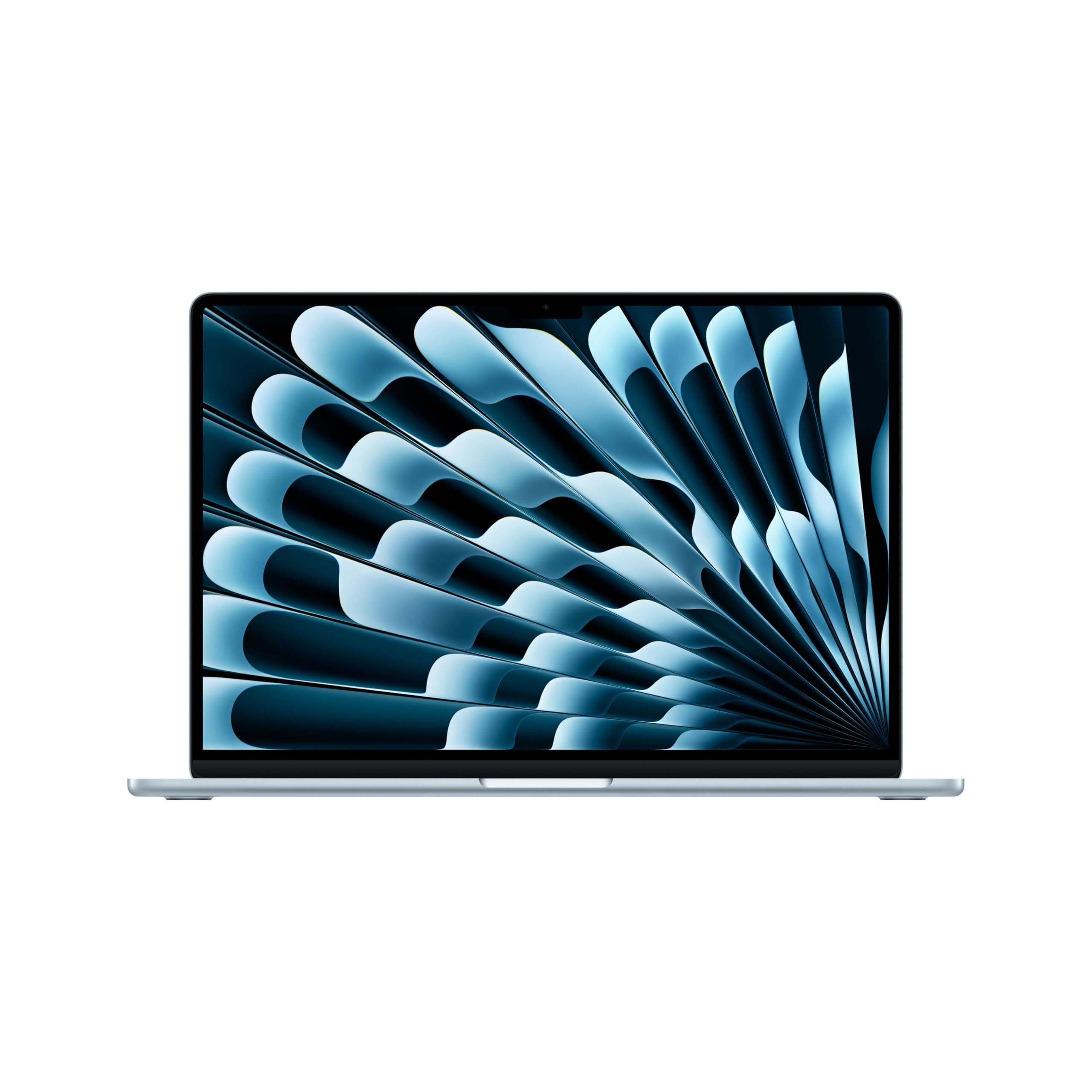 Apple 2026 MacBook Air 15-inch Laptop with M5 chip: Built for AI, 15.3-inch Liquid Retina Display, 16GB Unified Memory, 512GB SSD, 12MP Center Stage Camera, Touch ID, Wi-Fi 7; Sky Blue