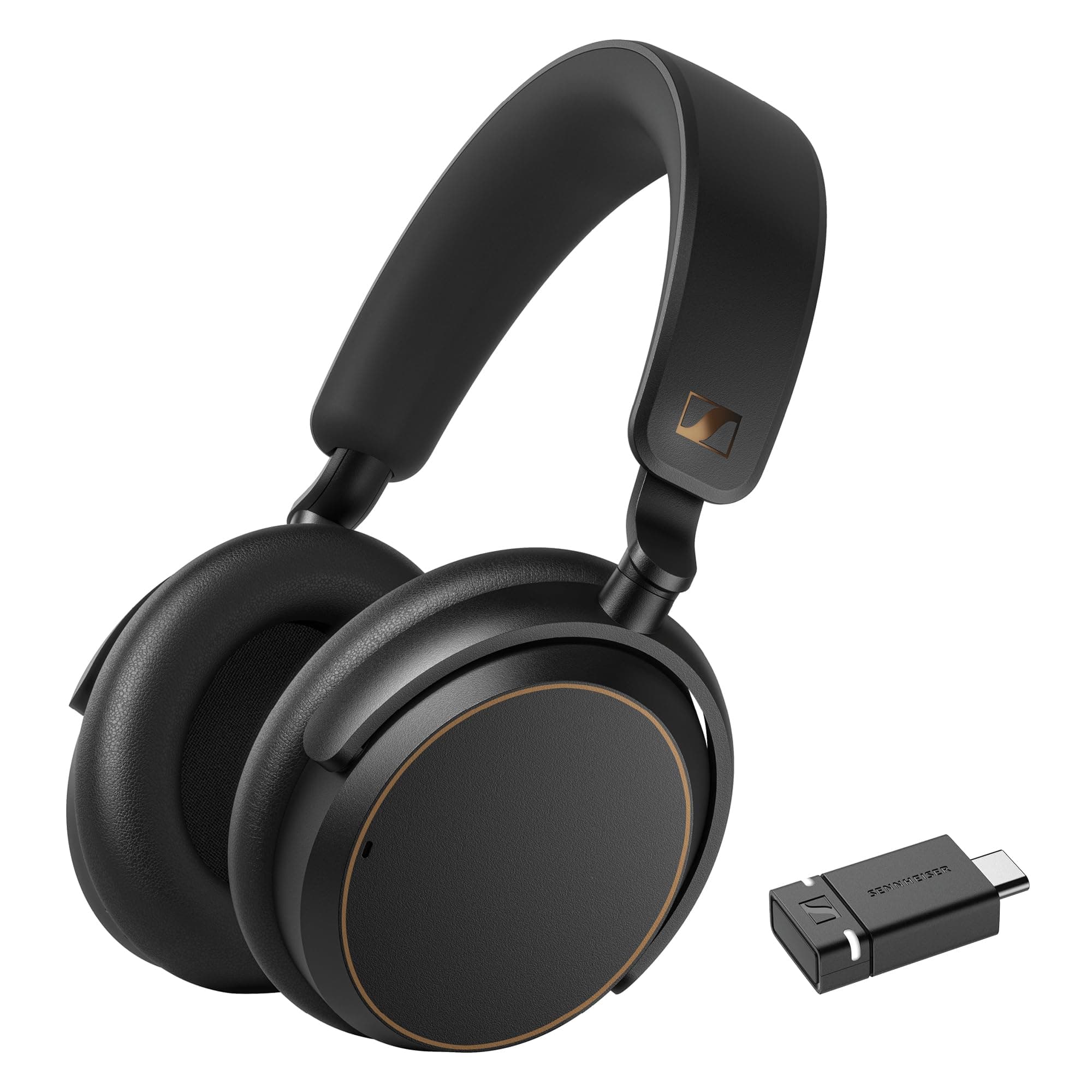 Sennehiser ACCENTUM Wireless Headphones, ANC, 50 Hr Battery, BTD 600 Dongle