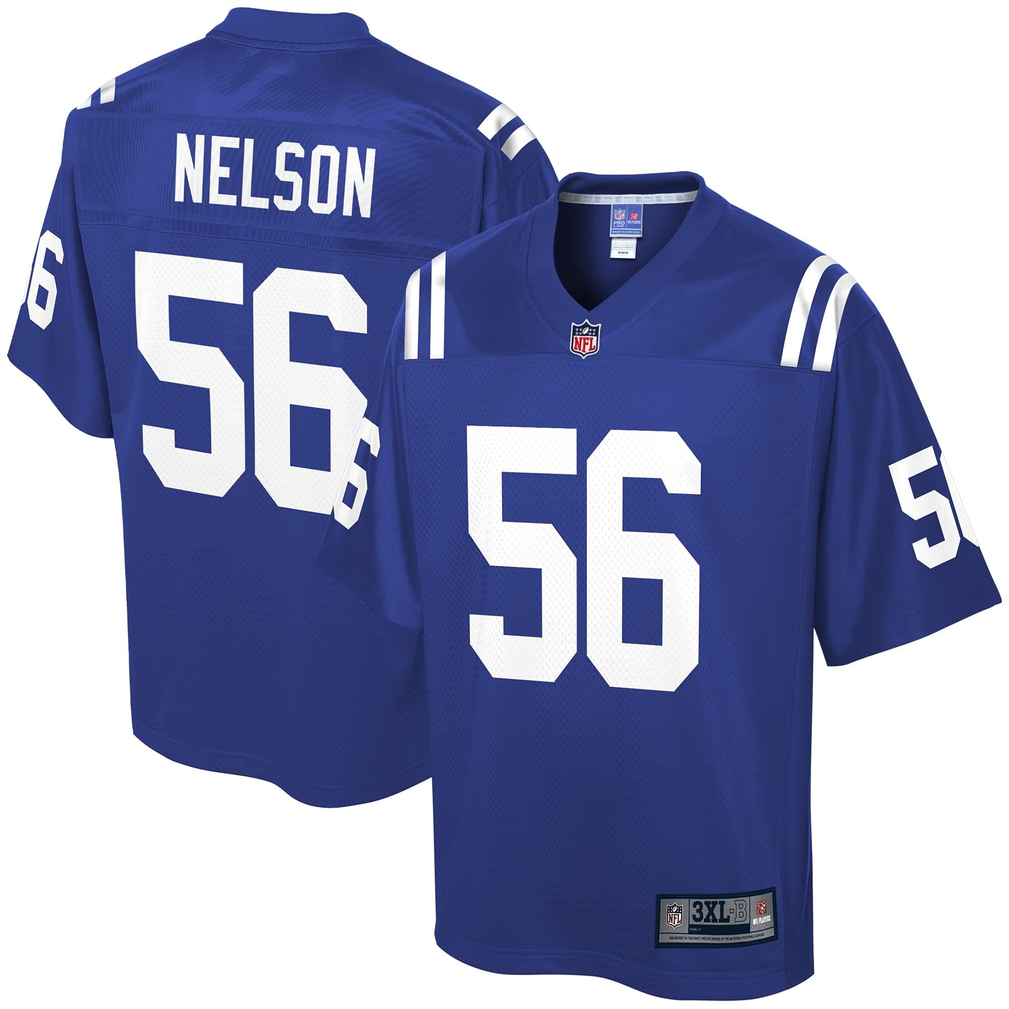 NFL PRO LINE Men's Quenton Nelson Royal Indianapolis Colts Big & Tall Player Jersey