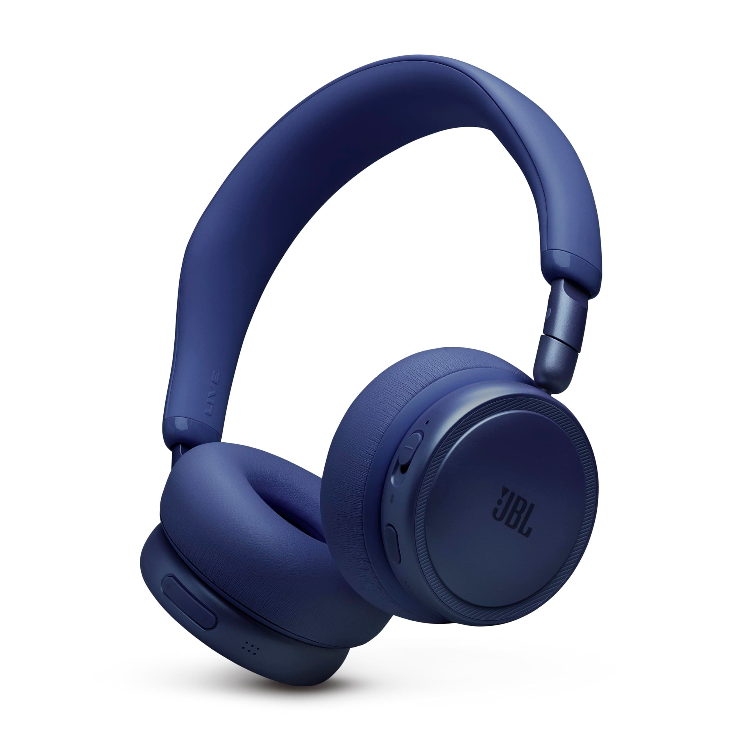 JBL Live 680NC - Wireless on-Ear Noise Cancelling Headphones (Blue) | JBL Signature Sound with Hi-Res Audio (wired & wireless), True Adaptive Noise Cancelling 2.0, 80 hours (50hrs with ANC on)