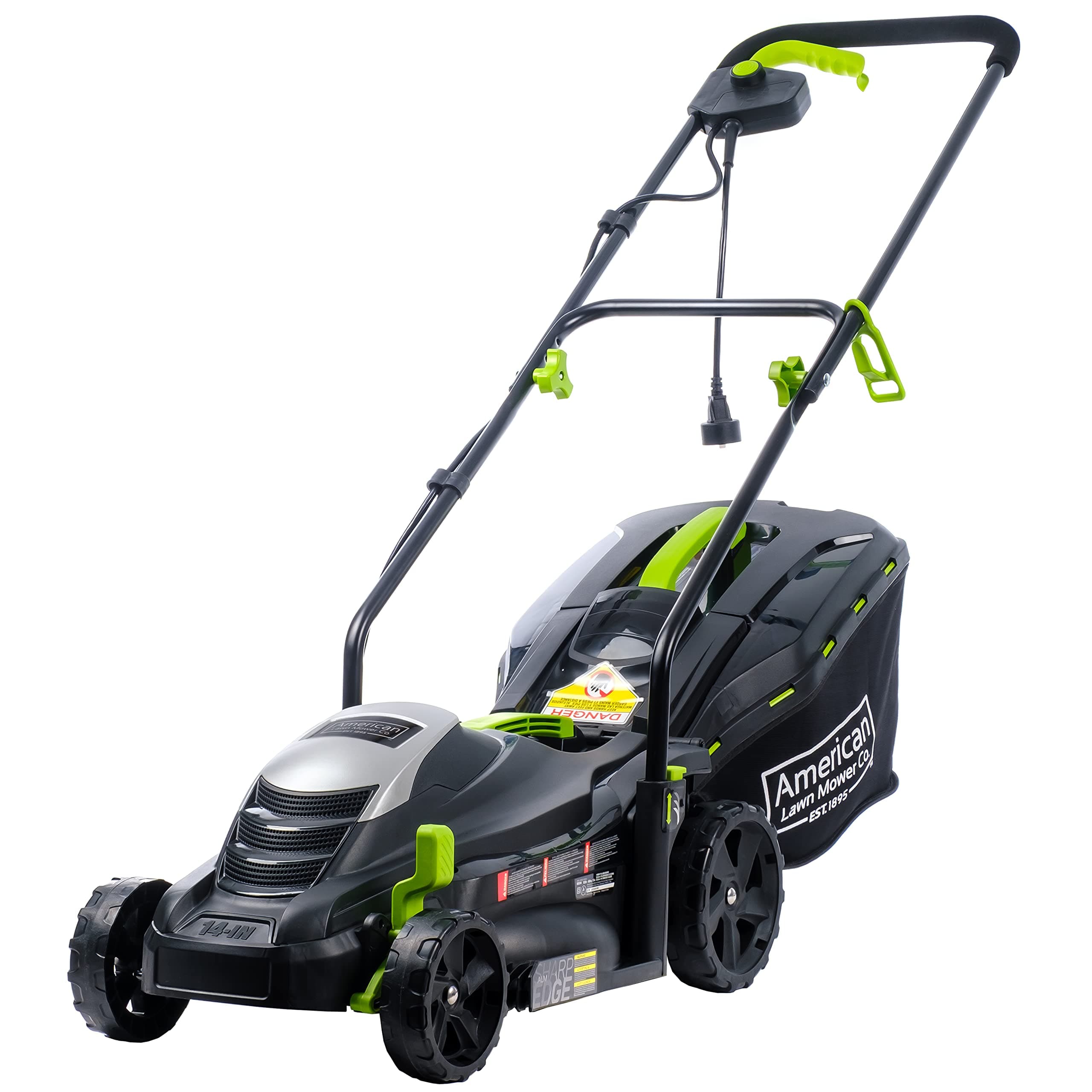 American Lawn Mower 50514 14" 11-Amp Corded Electric Lawn Mower