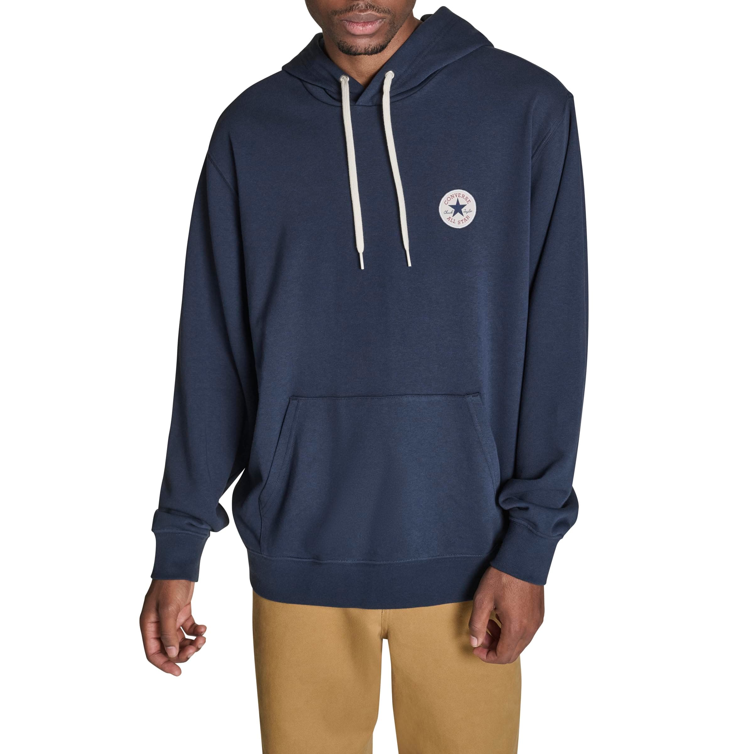 Converse Mens Standard Fit Core Chuck Patch Hoodie