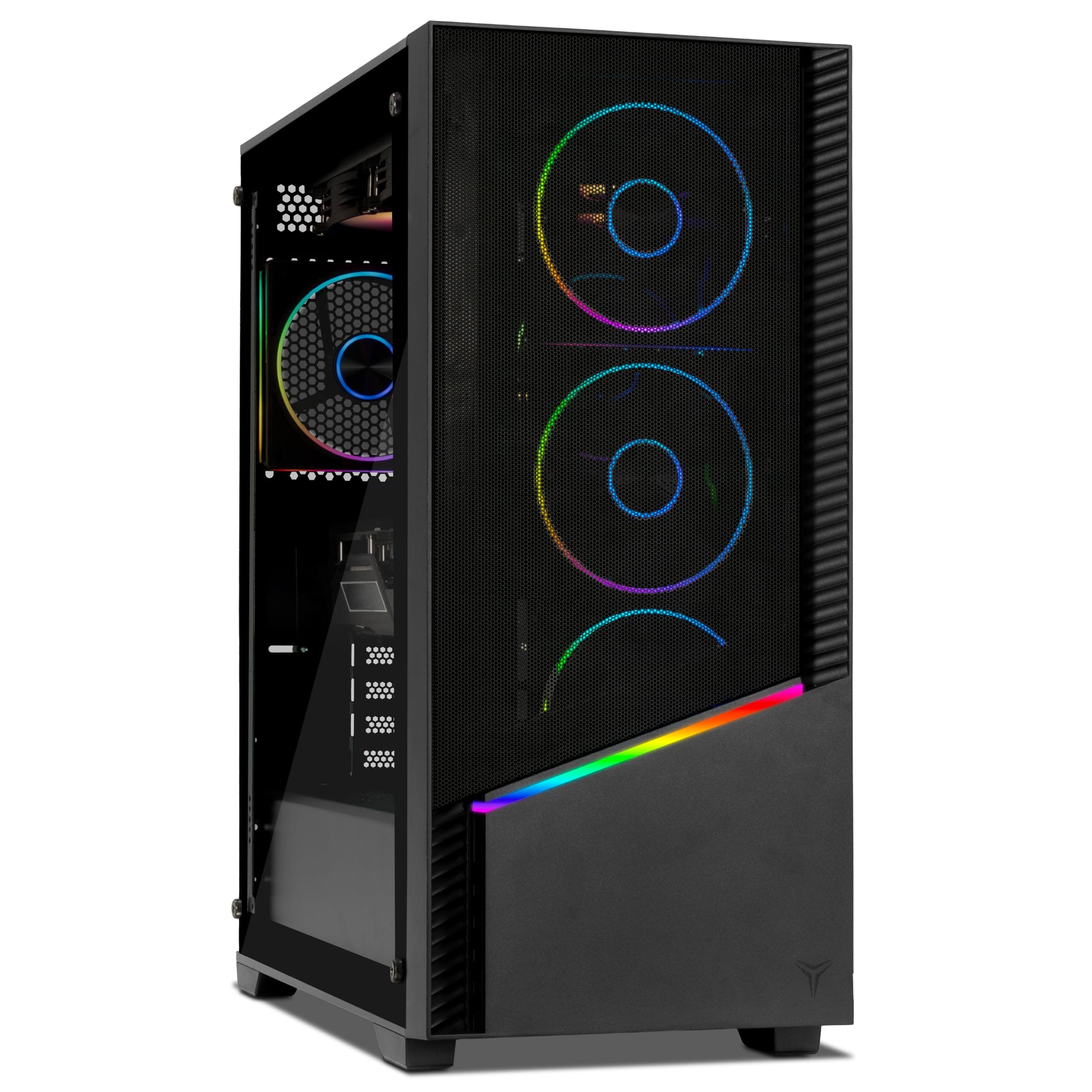 YEYIAN Gaming PC. AMD Ryzen 7 8700F, RTX 5070, 240mm AIO, 2 TB NVMe, 32GB RAM, 750W, Windows 11 Home. YPA-EL870FC-5701U