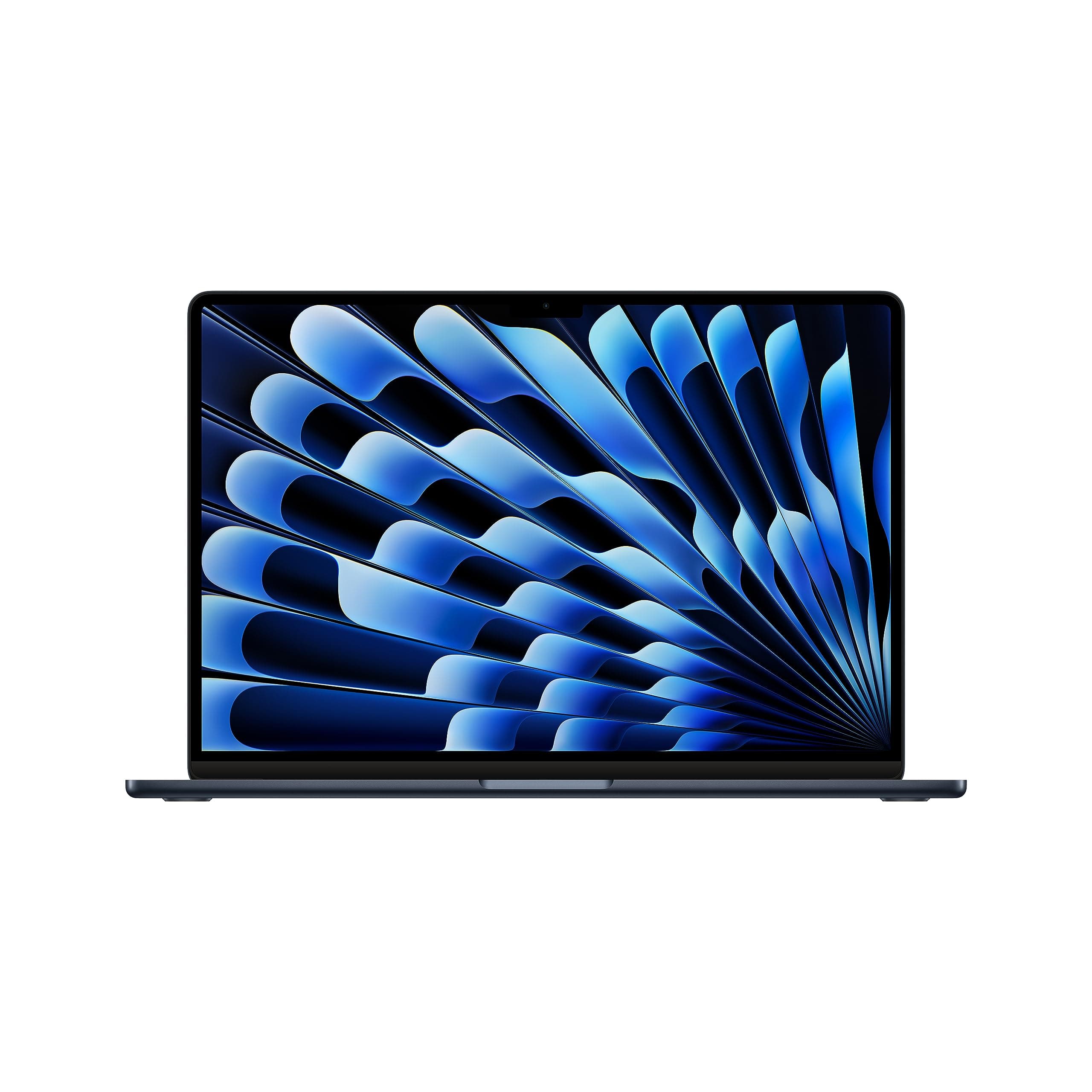 Apple 2023 MacBook Air Laptop with M2 chip: 15.3-inch Liquid Retina Display, 16GB Unified Memory, 256GB SSD Storage, 1080p FaceTime HD Camera, Touch ID. Works with iPhone/iPad; Midnight