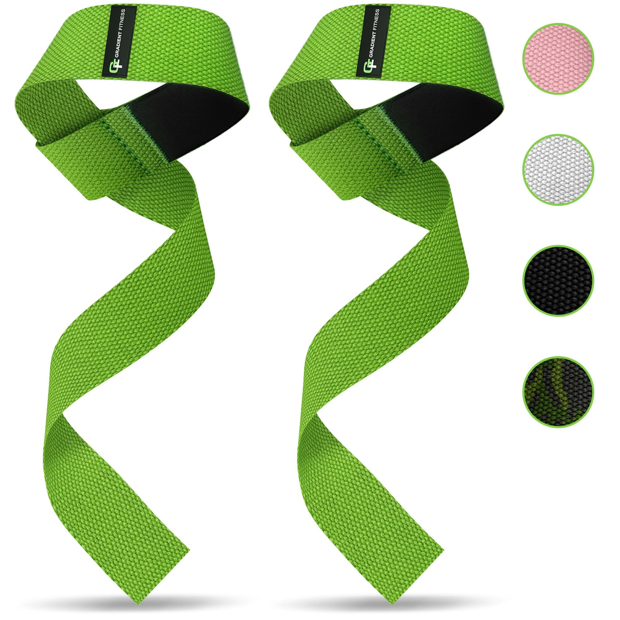 Gradient Fitness Lifting Straps | Wrist Straps for Weightlifting, Deadlift Straps, Lifting Straps for Weightlifting, Straps for Weight Lifting, Weight Lifting Straps for Men/Women, Gym Lifting Grips
