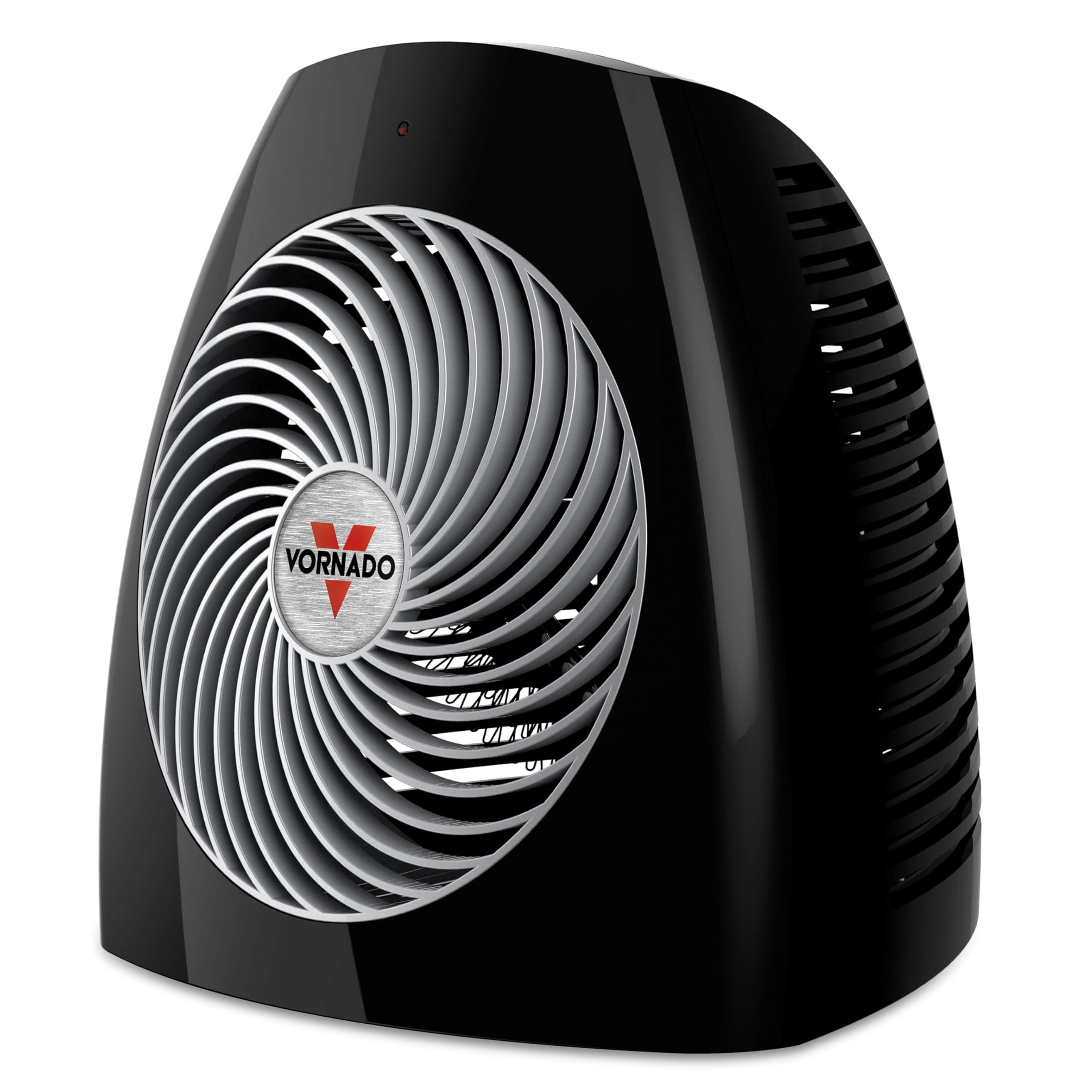Vornado MVH Space Heater (2025), Black, 3 Heat Settings, Auto Shut-Off | Adjustable Thermostat, Tip-Over Protection, Indoor Use, Whole Room Heating
