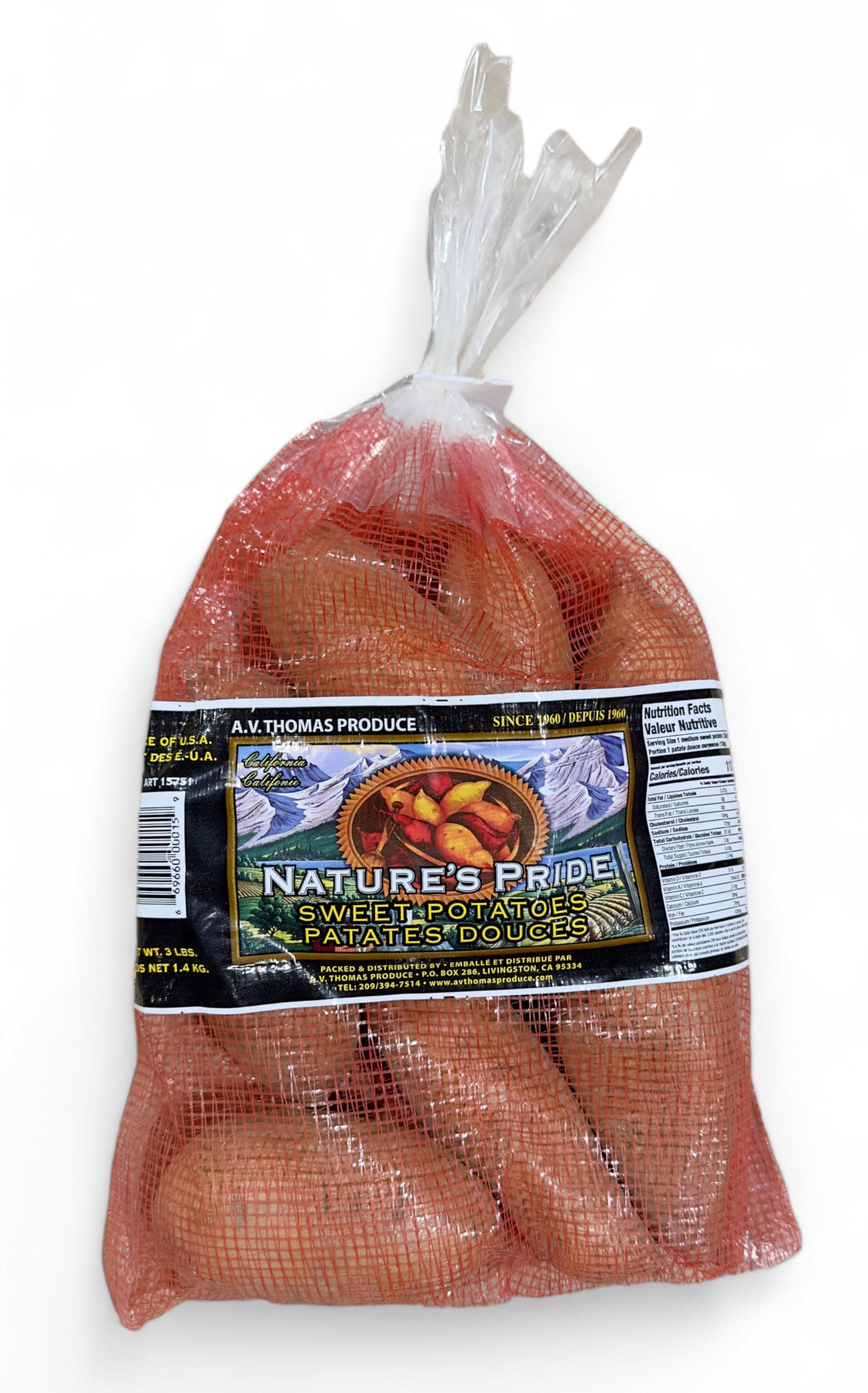 Sweet Potatoes (Orange Flesh), 3 lb
