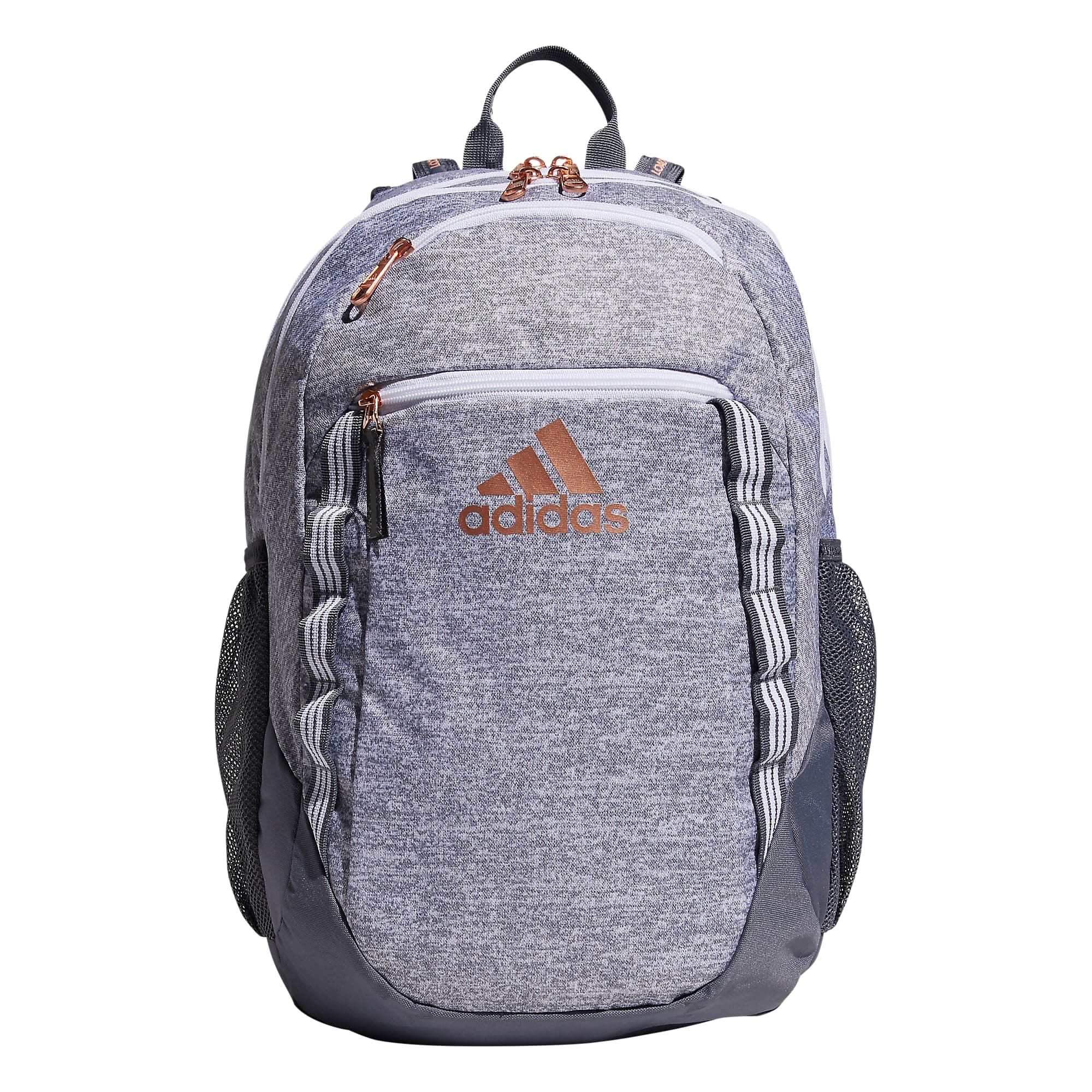 adidas Excel 6 School Backpack 40L | Padded Laptop Sleeve, Multiple Organizer Pockets, Water-Bottle Pockets, Durable Build, School Gym & Travel Ready
